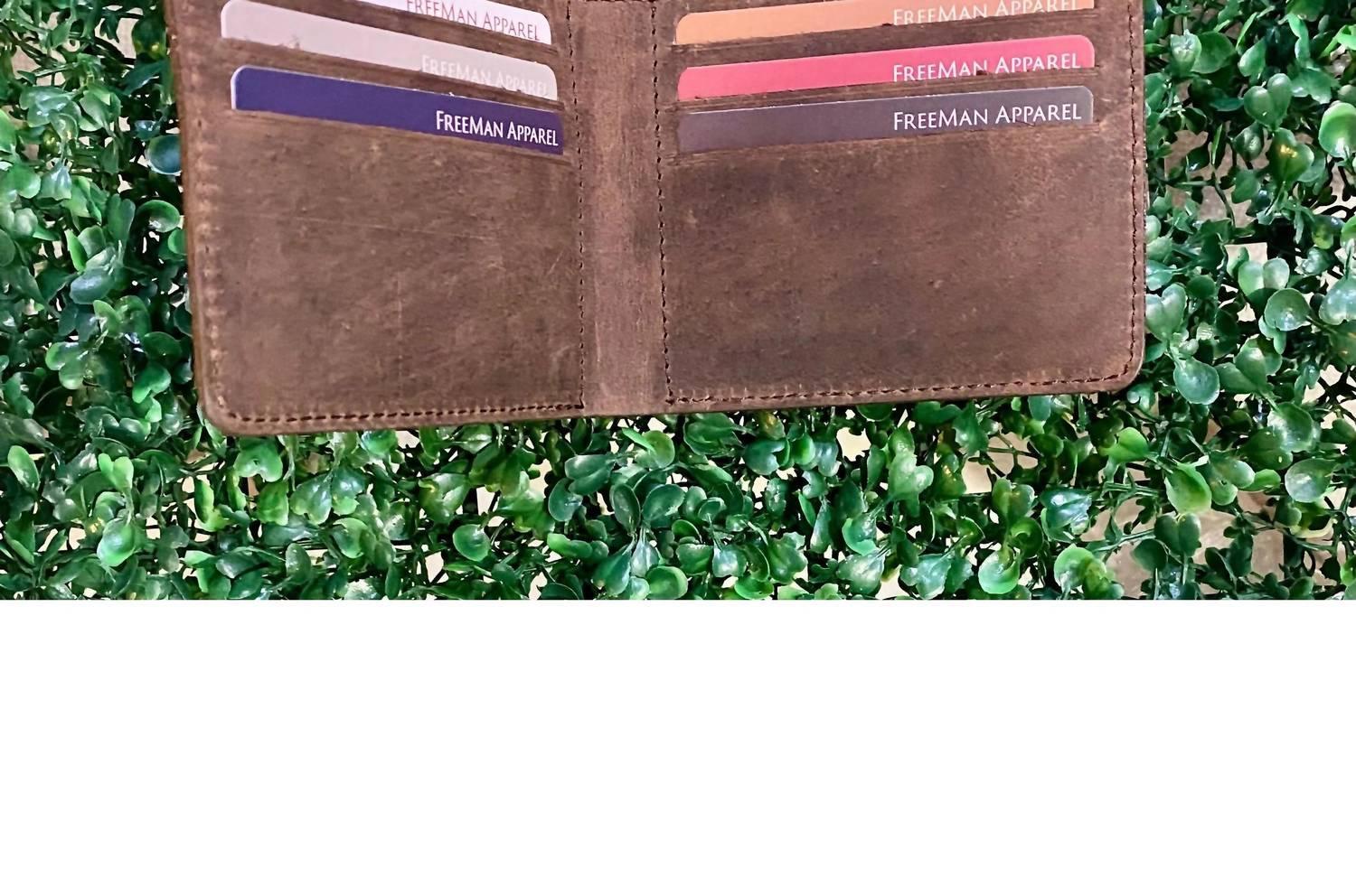 Men's Man Of God Genuine Leather Bifold Wallet