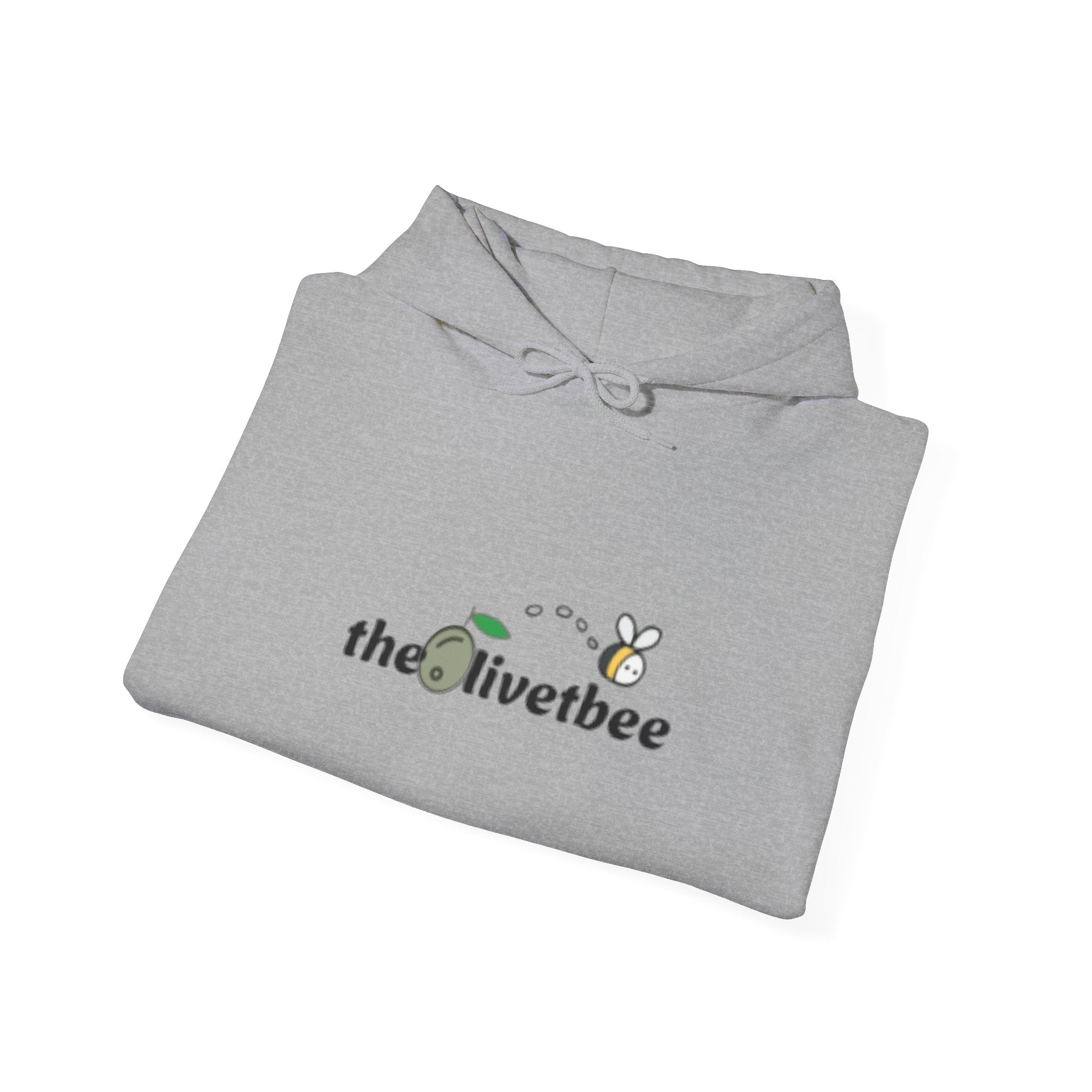 "theOlivetbee" hoodie | QR code back, Scan Me