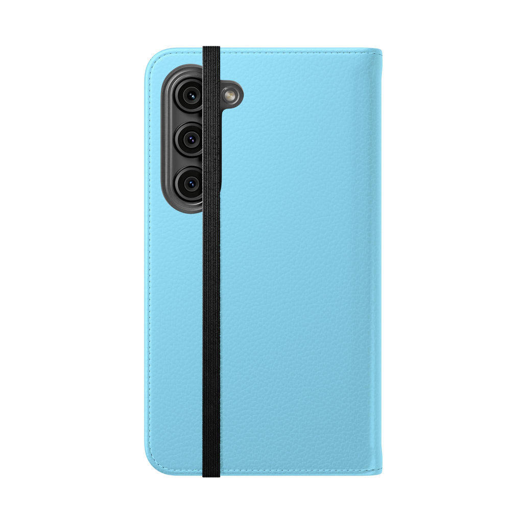 Blue 'theOlivetbee' Flip Phone Case