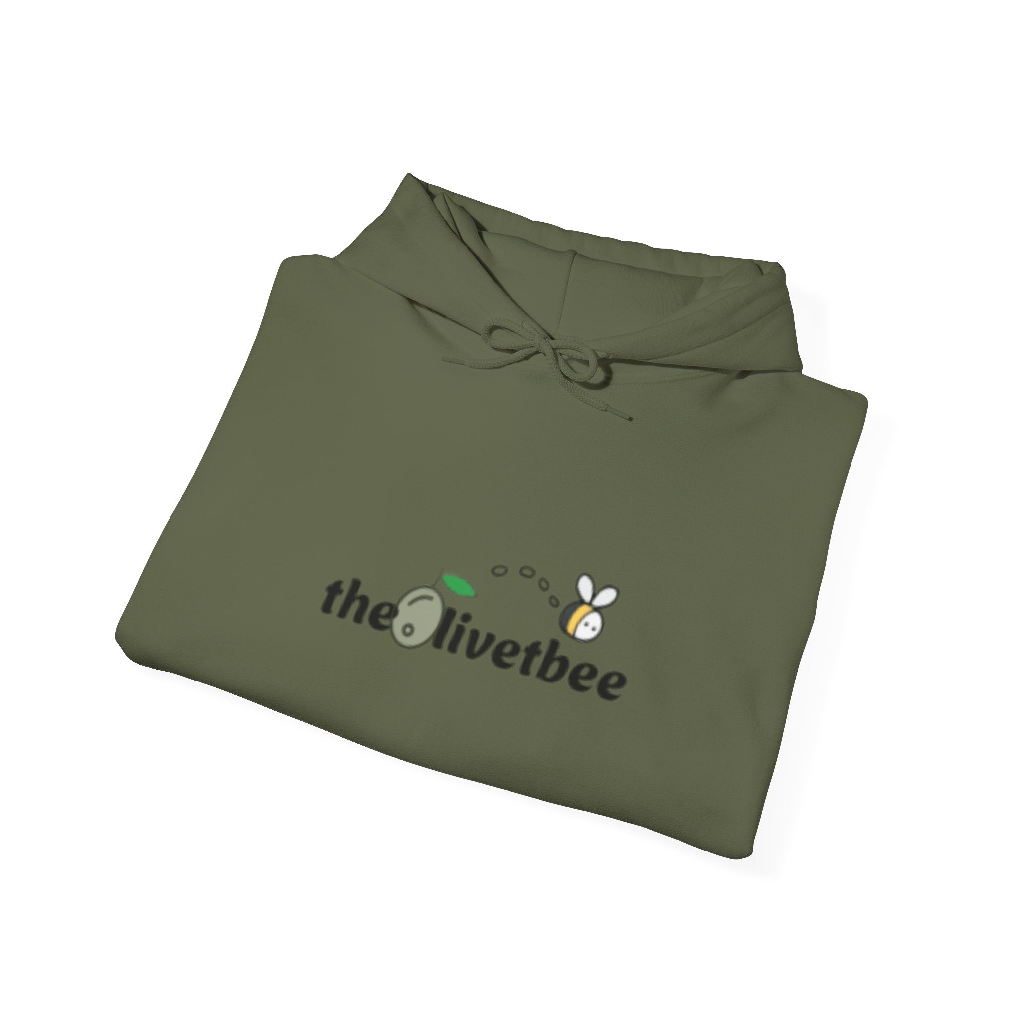 "theOlivetbee" hoodie | QR code back, Scan Me