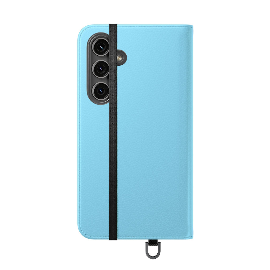 Blue 'theOlivetbee' Flip Phone Case