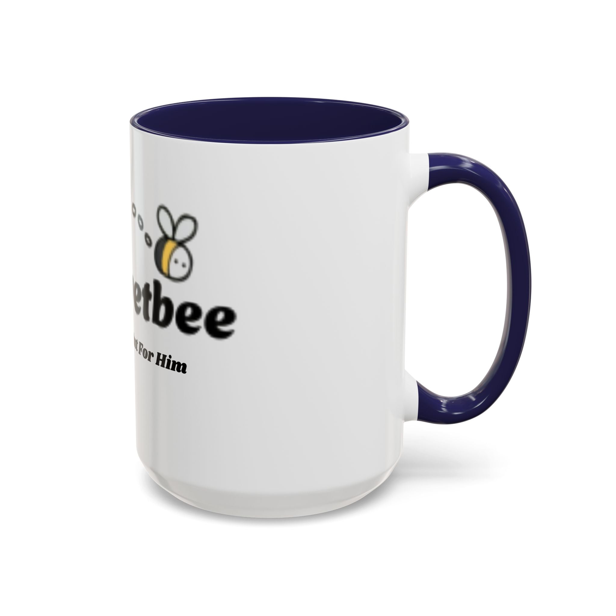 theOlivetbee Coffee Mug — "Not For Me, But For Him" Accent Ceramic Mug (11/15oz)