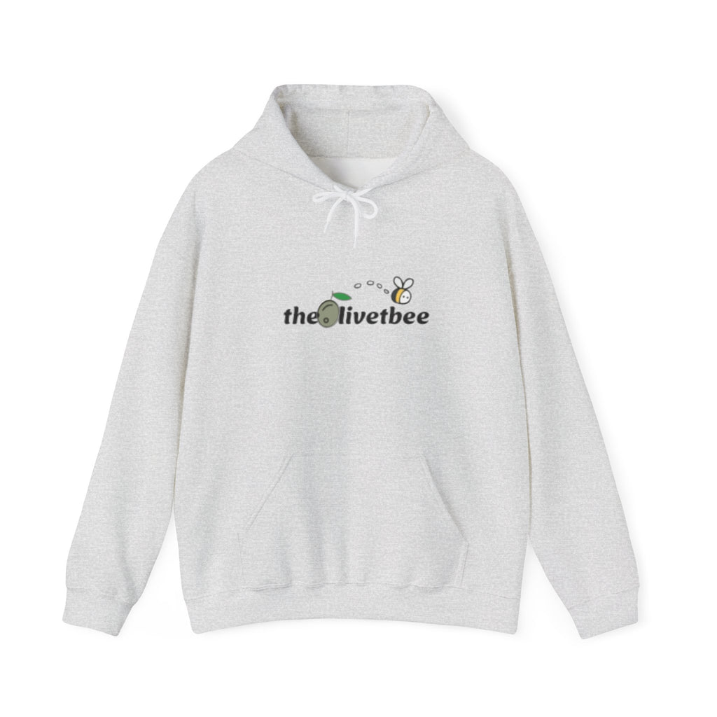 "theOlivetbee" hoodie | QR code back, Scan Me