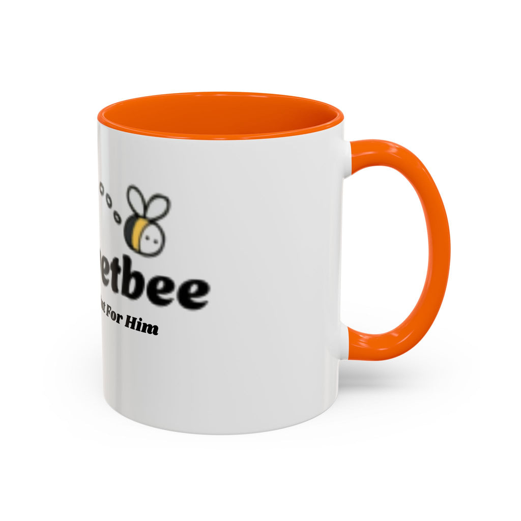 theOlivetbee Coffee Mug — "Not For Me, But For Him" Accent Ceramic Mug (11/15oz)