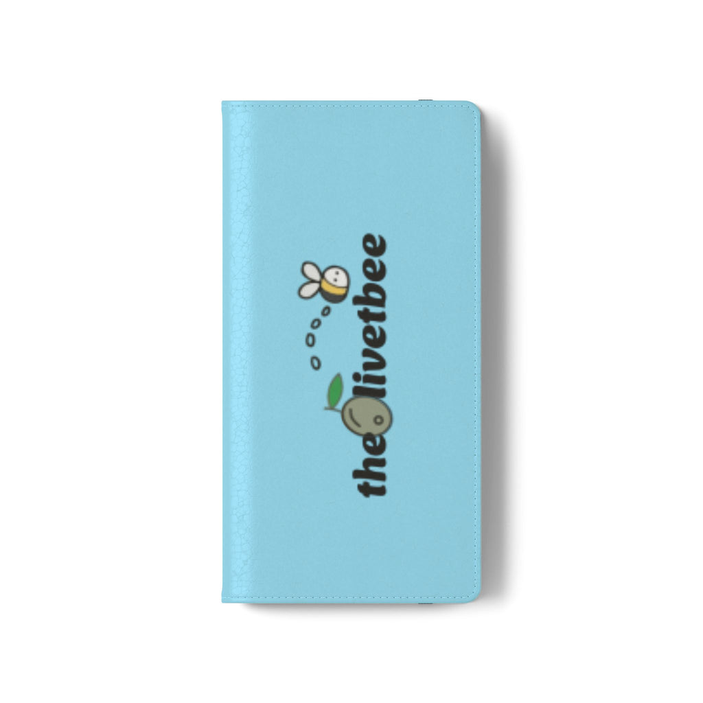 Blue 'theOlivetbee' Flip Phone Case
