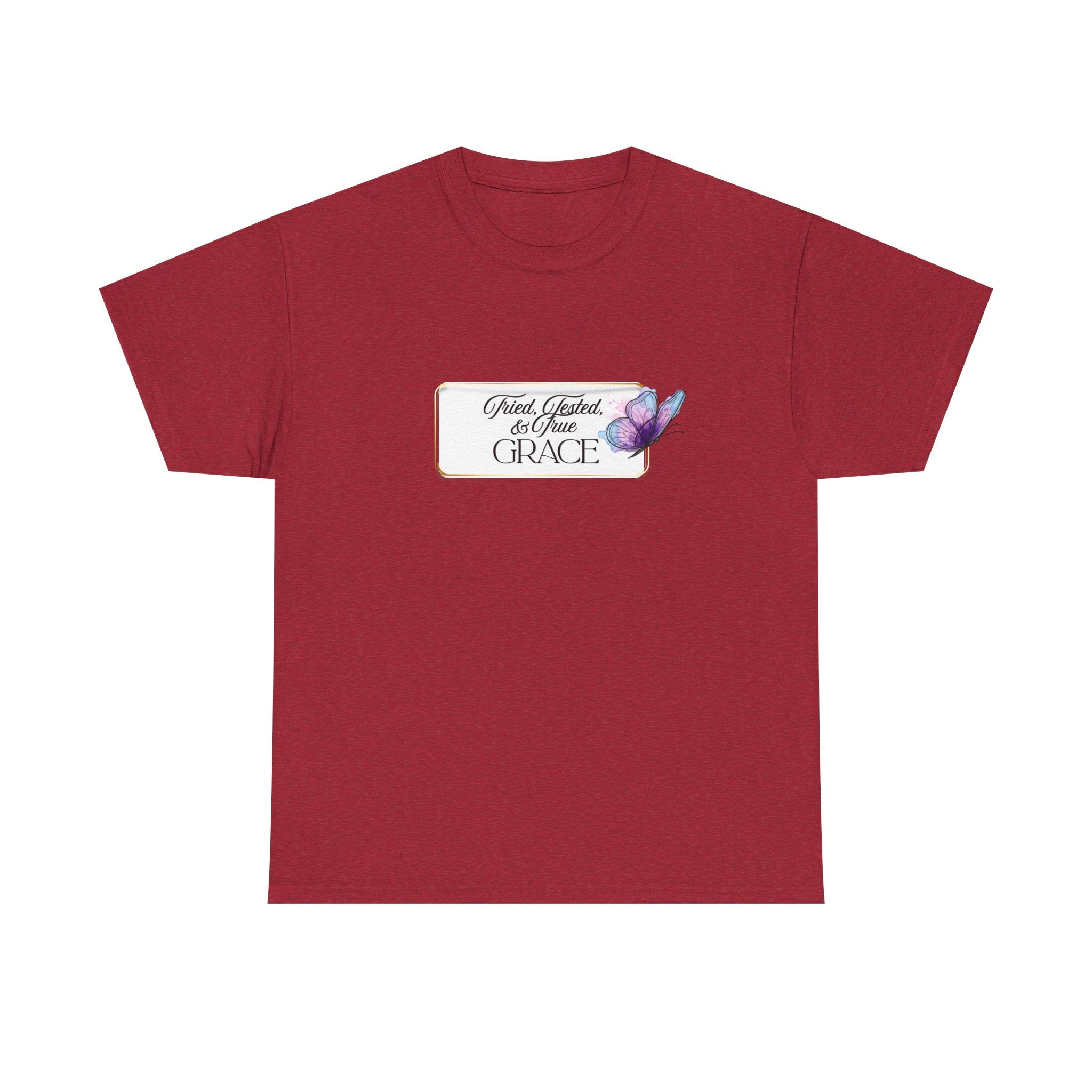 "Tried, Tested, & True Grace" book tee