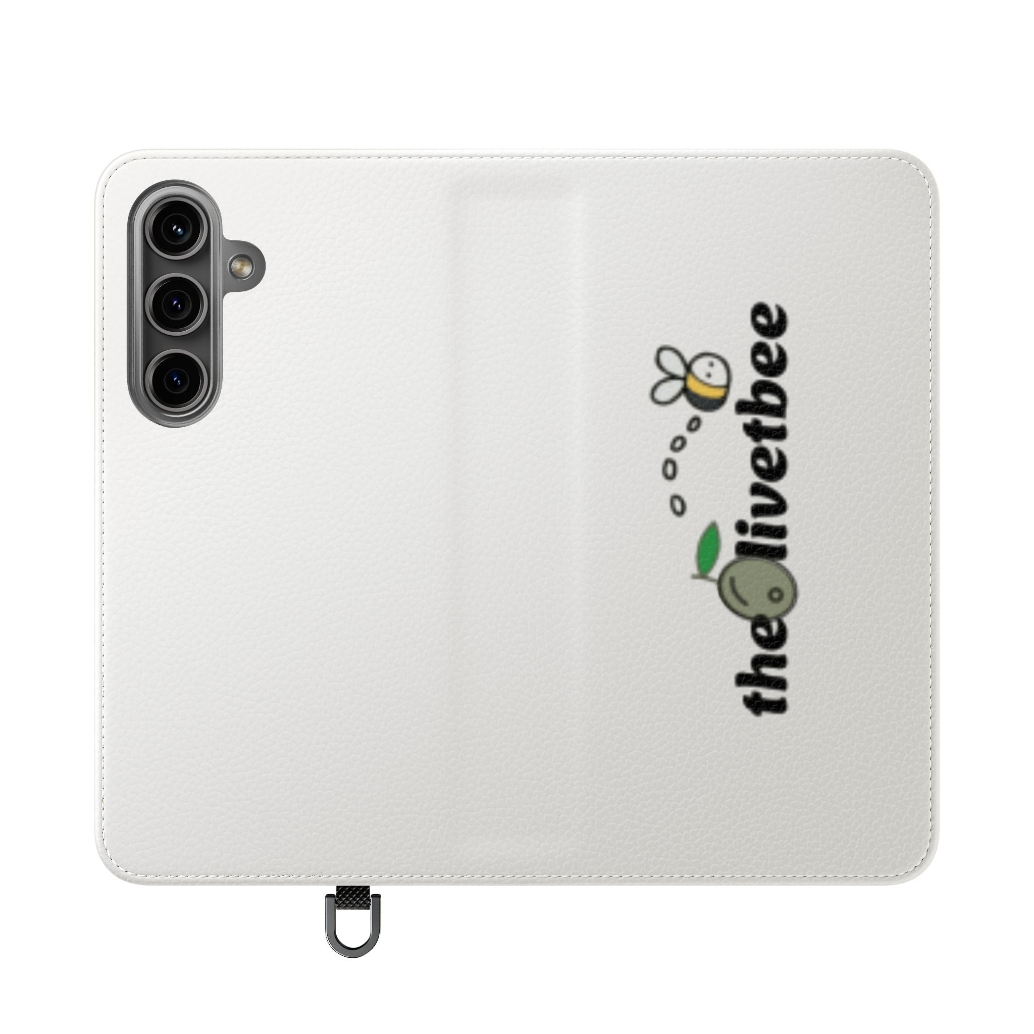 Flip Case Phone Wallet — 'theOlivetbee' Folio with Card Slots