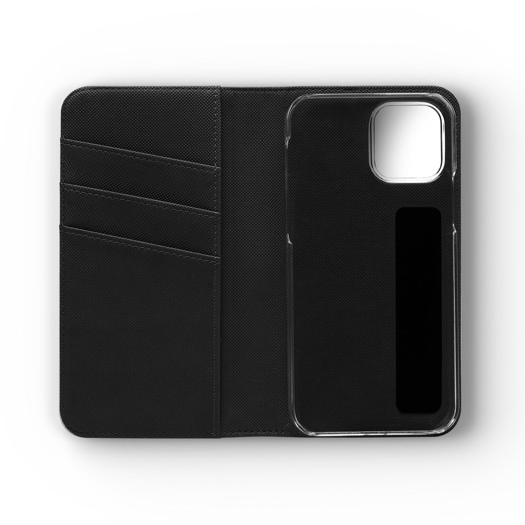 Pink Bee Logo Flip Phone Case — theOlivetbee Wallet Cover