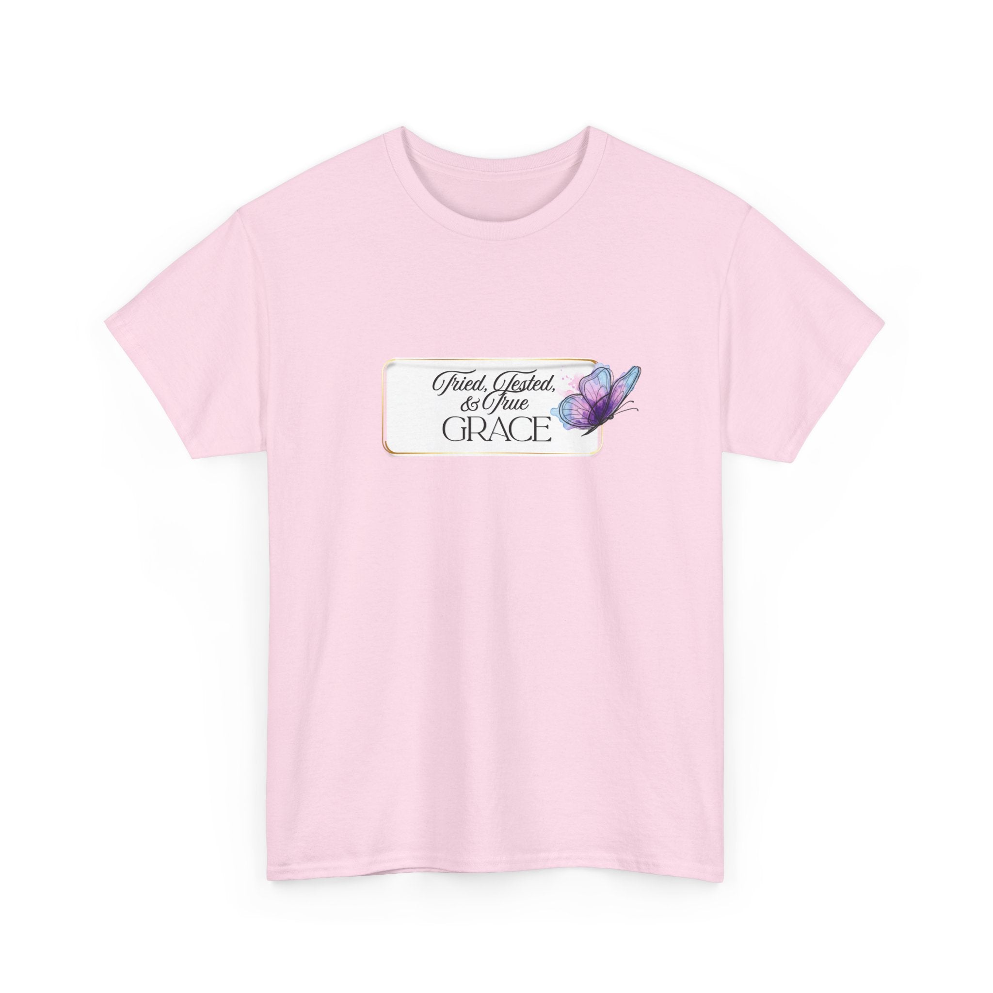 "Tried, Tested, & True Grace" book tee