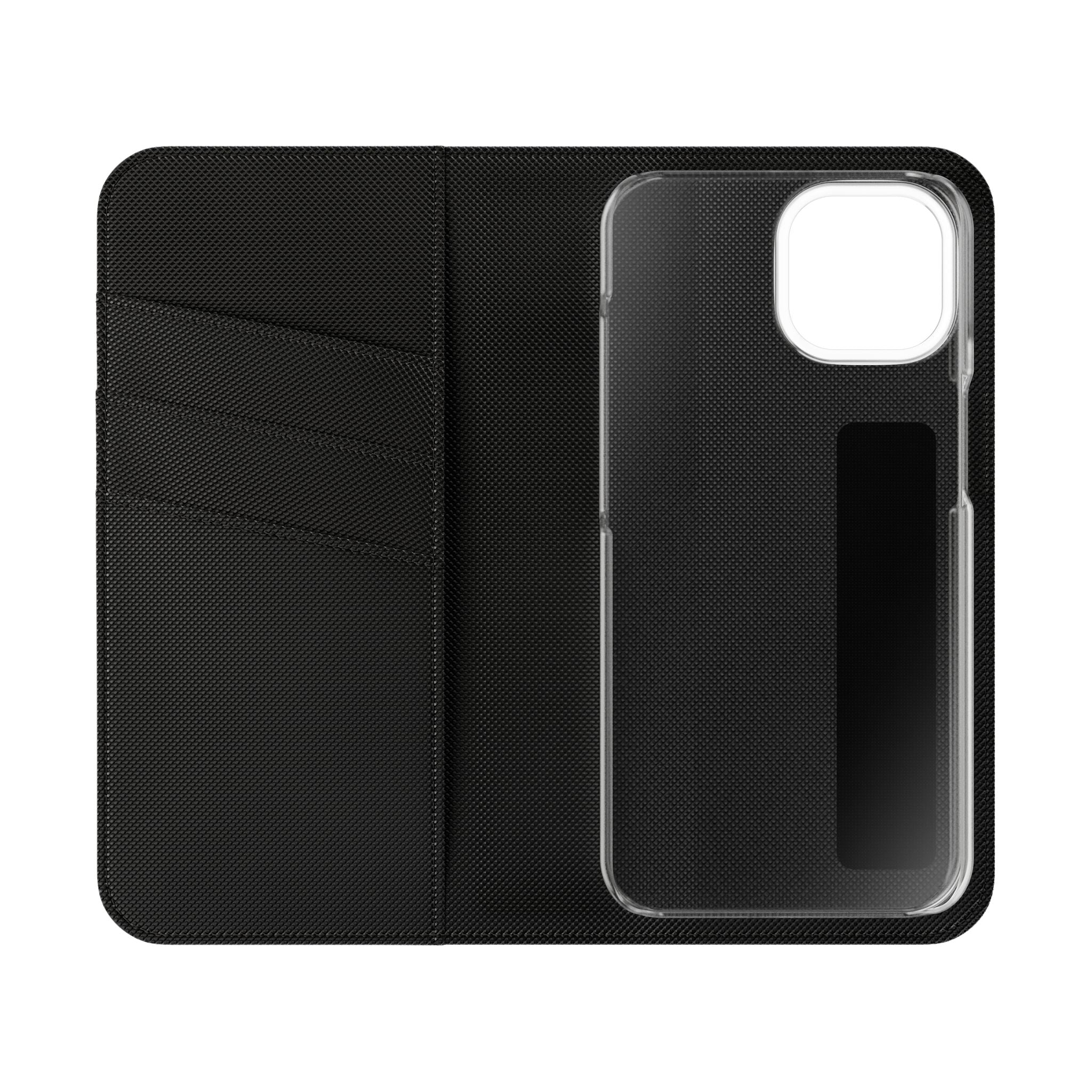 Flip Case Phone Wallet — 'theOlivetbee' Folio with Card Slots