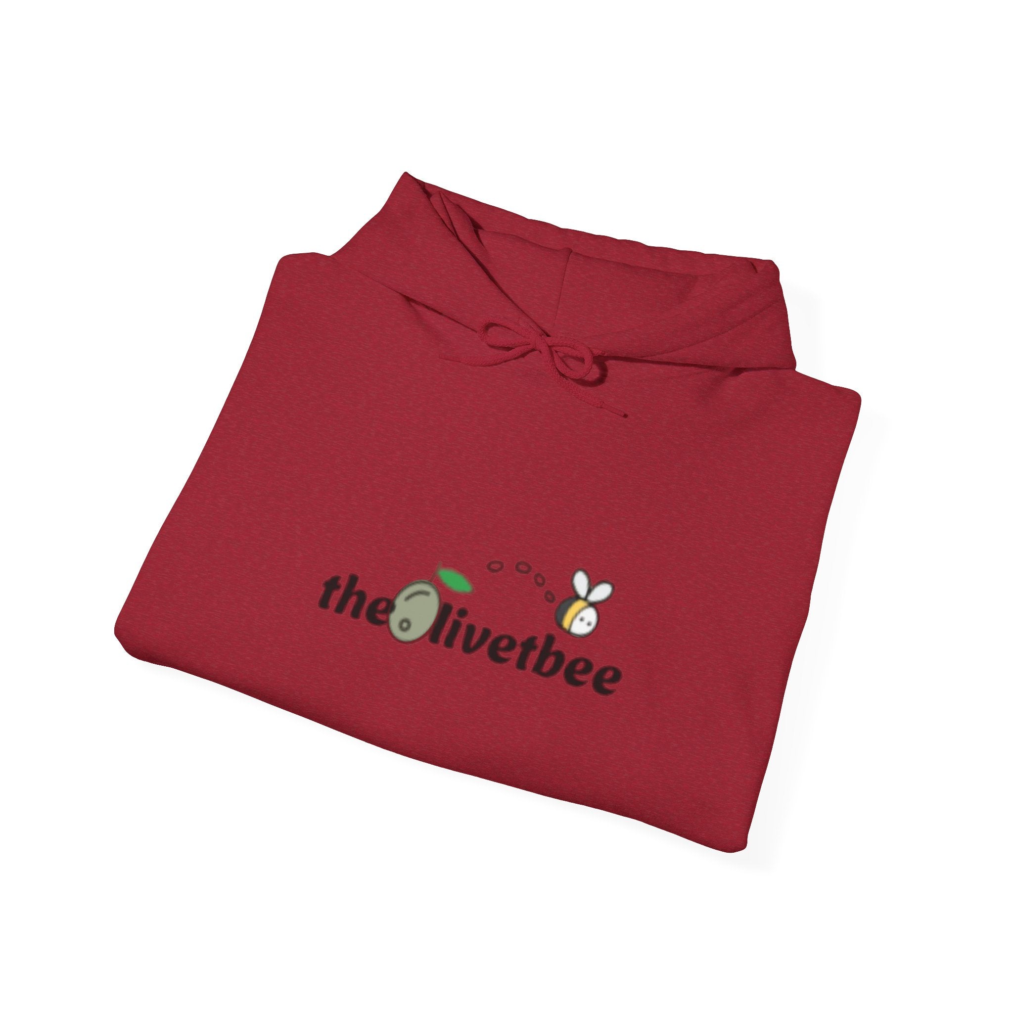 "theOlivetbee" hoodie | QR code back, Scan Me