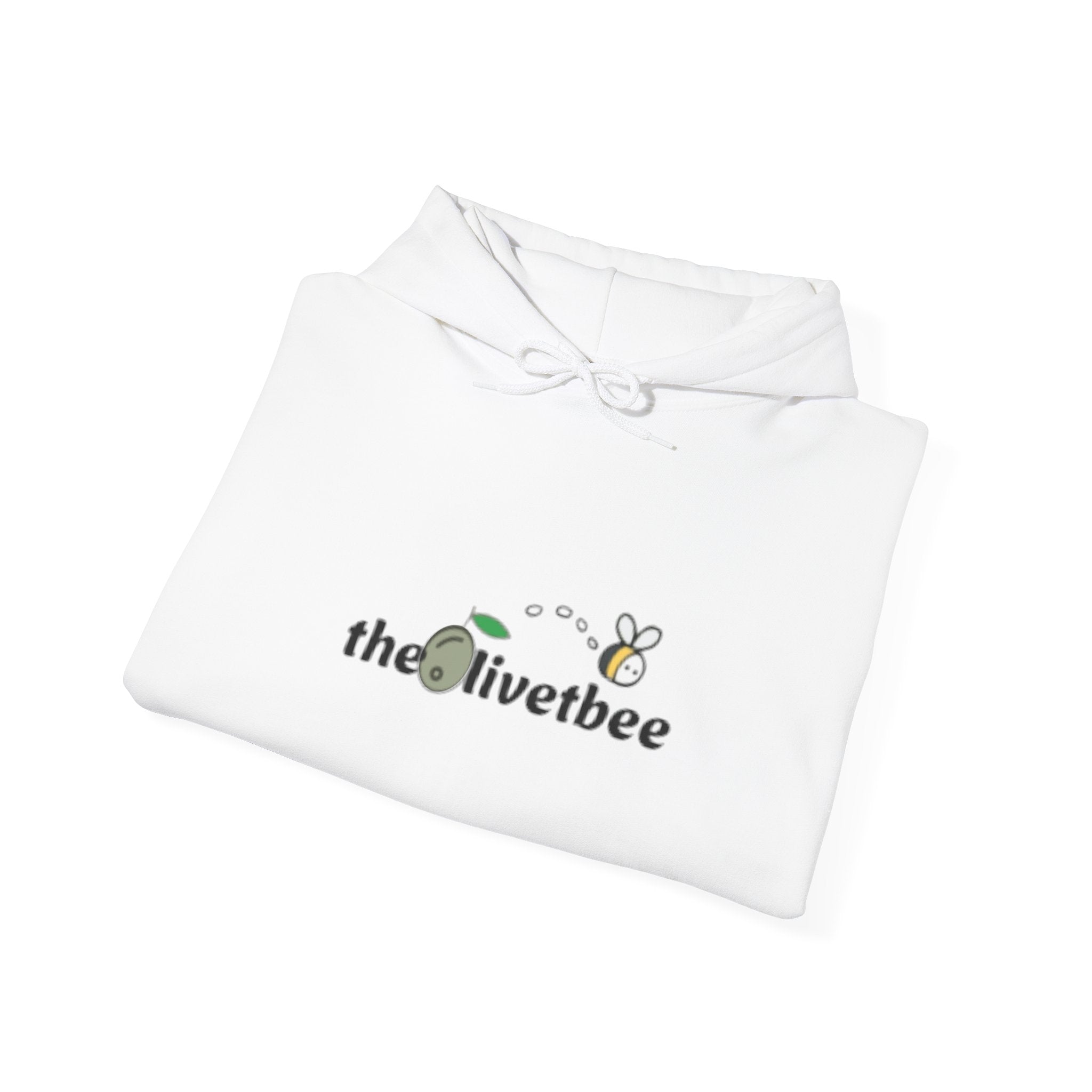 "theOlivetbee" hoodie | QR code back, Scan Me