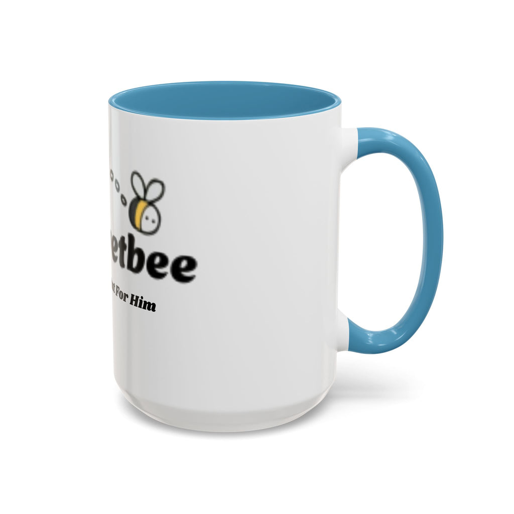 theOlivetbee Coffee Mug — "Not For Me, But For Him" Accent Ceramic Mug (11/15oz)