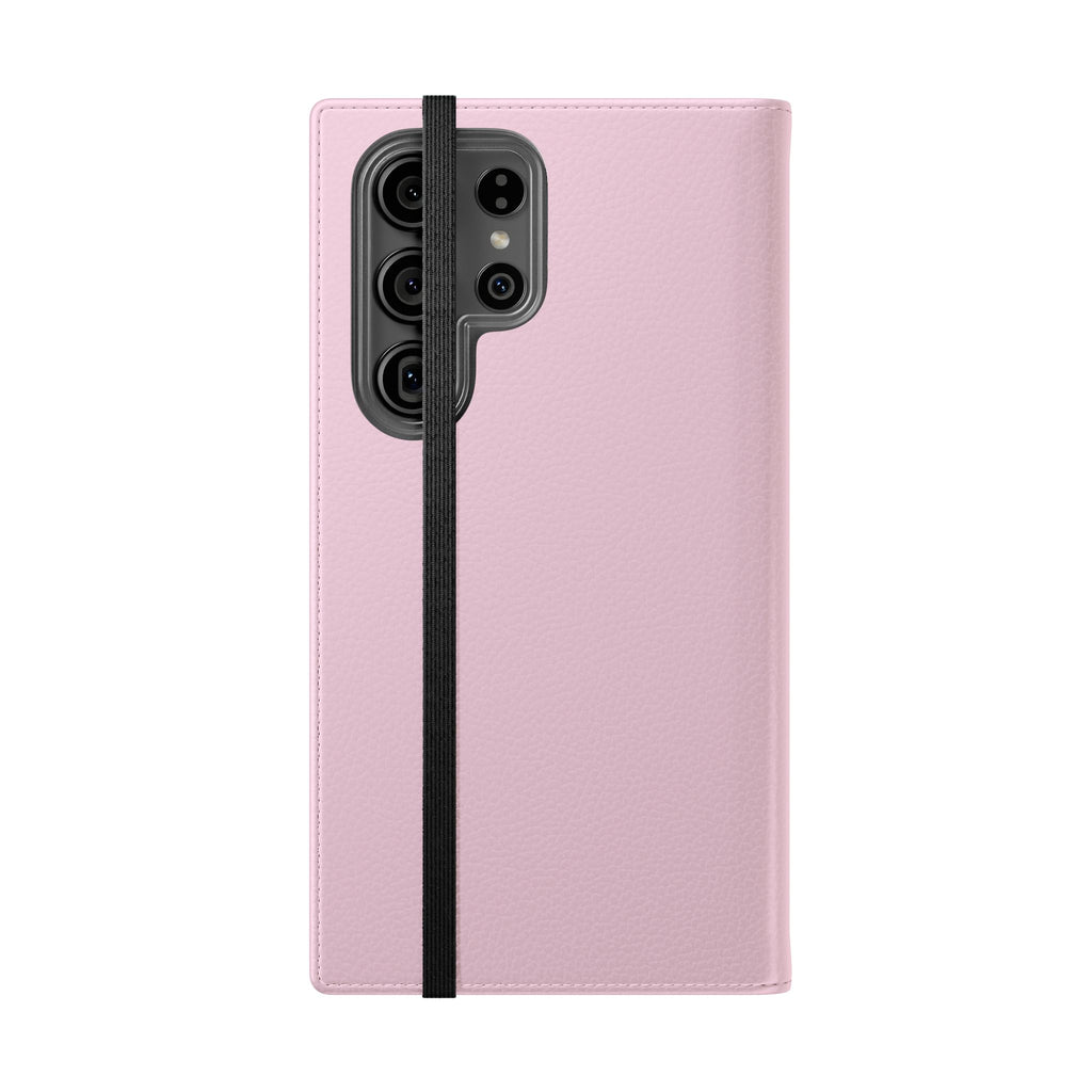 Pink Bee Logo Flip Phone Case — theOlivetbee Wallet Cover