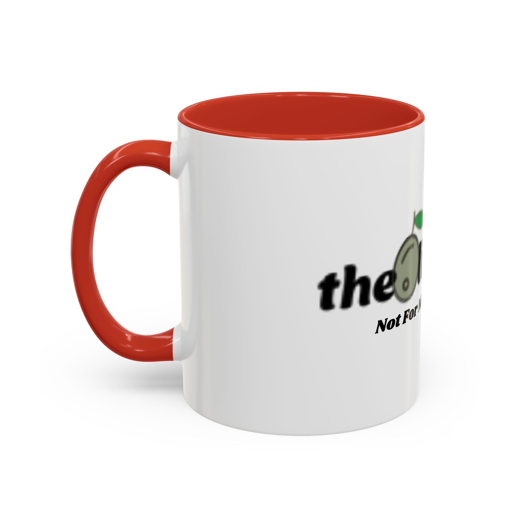 theOlivetbee Coffee Mug — "Not For Me, But For Him" Accent Ceramic Mug (11/15oz)