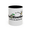 theOlivetbee Coffee Mug — "Not For Me, But For Him" Accent Ceramic Mug (11/15oz)