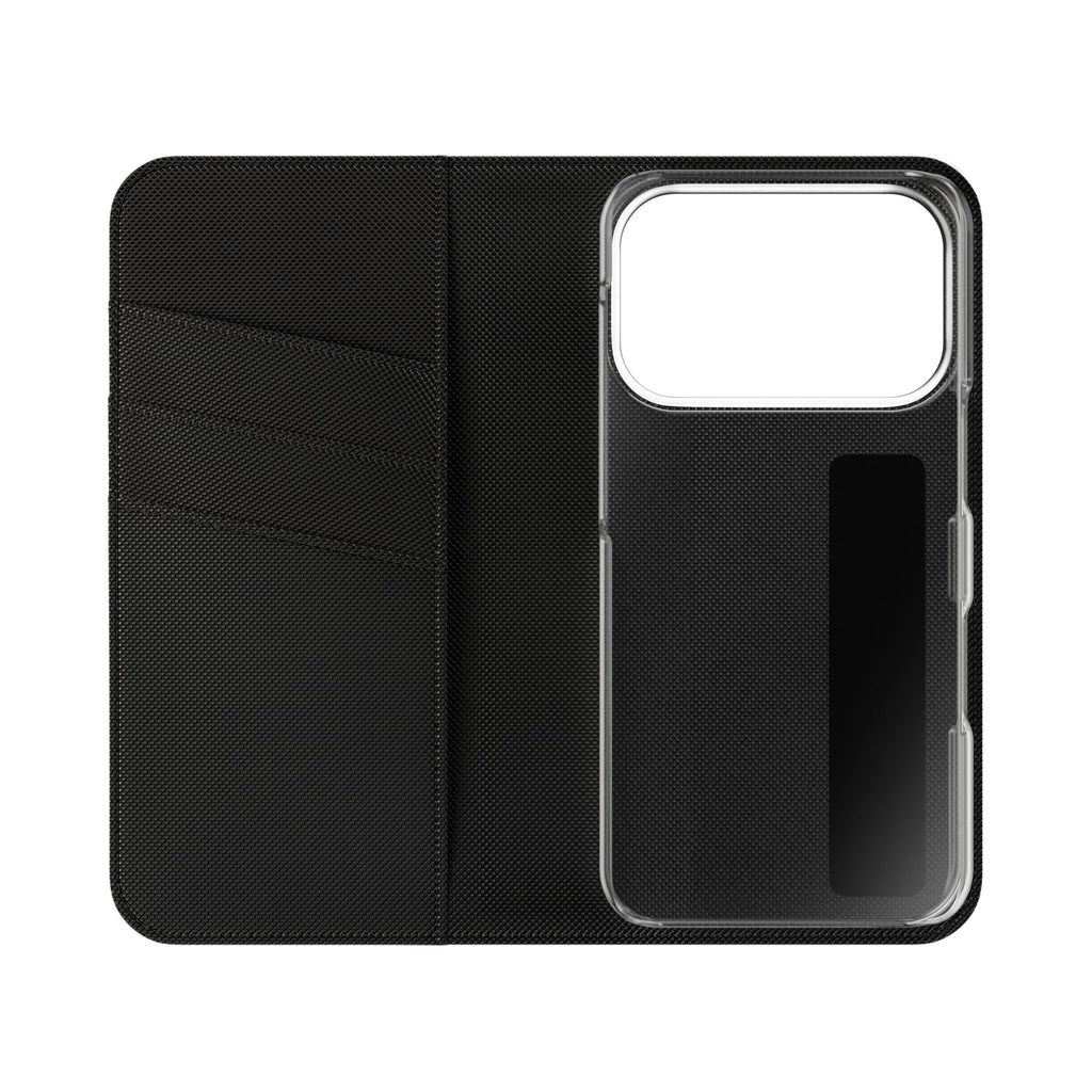 Pink Bee Logo Flip Phone Case — theOlivetbee Wallet Cover