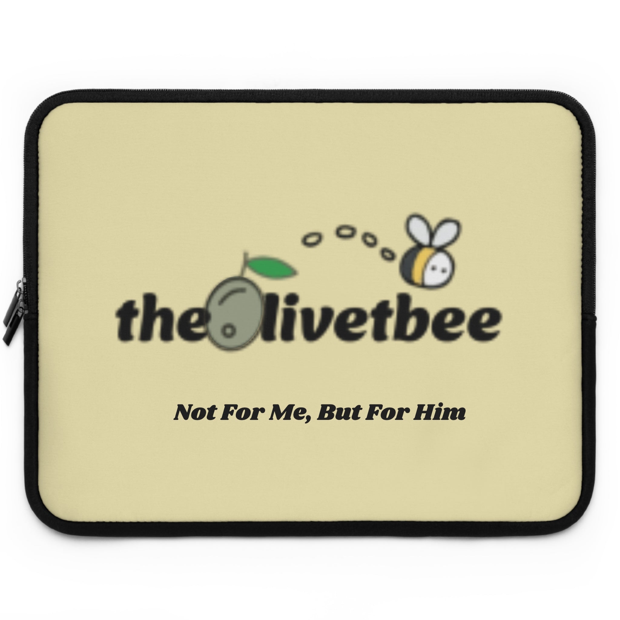 Laptop Sleeve - theOlivetbee "Not For Me, But For Him" Protective Case