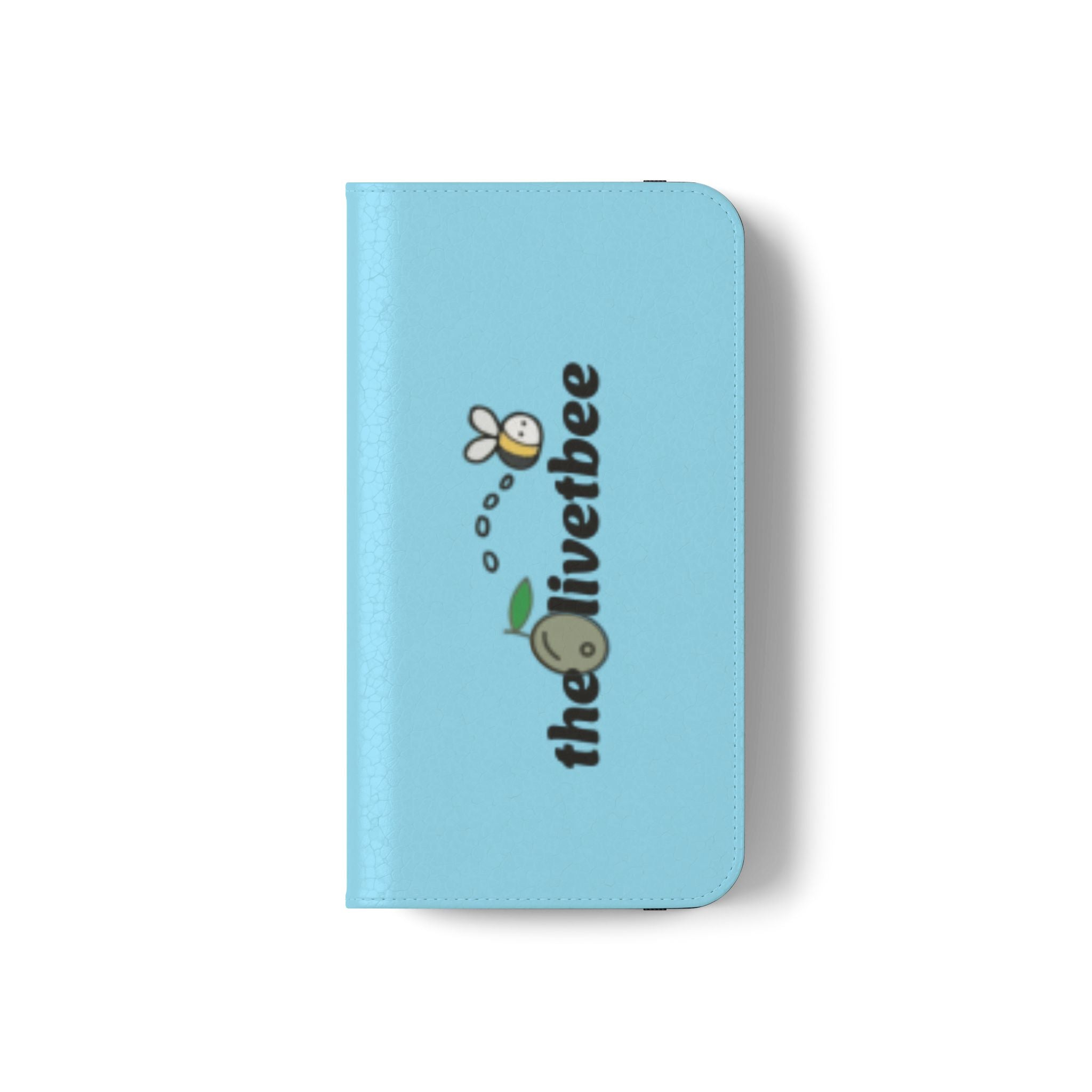 Blue 'theOlivetbee' Flip Phone Case