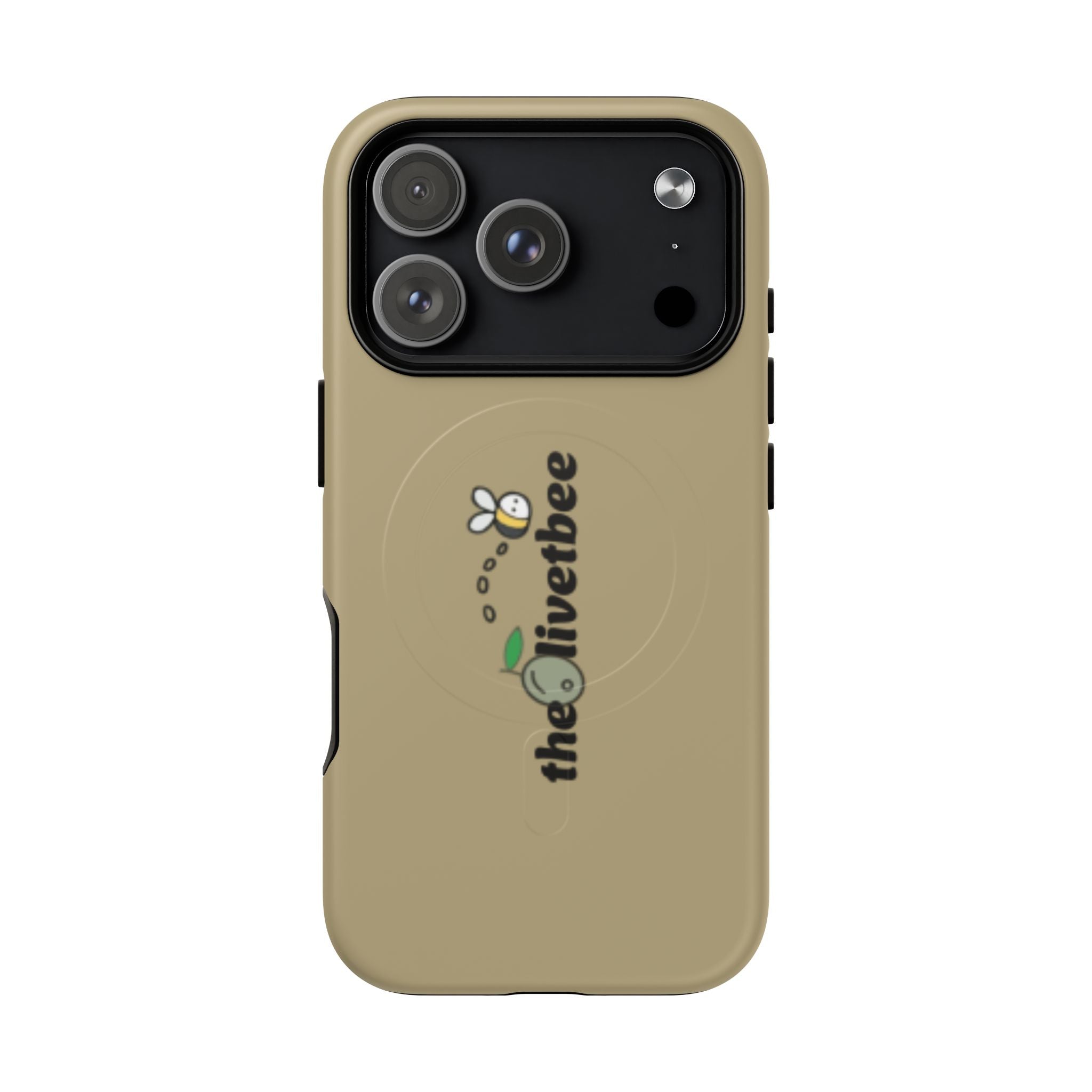 Tough Magnetic Phone Case — 'theOlivetbee' Protective iPhone Cover