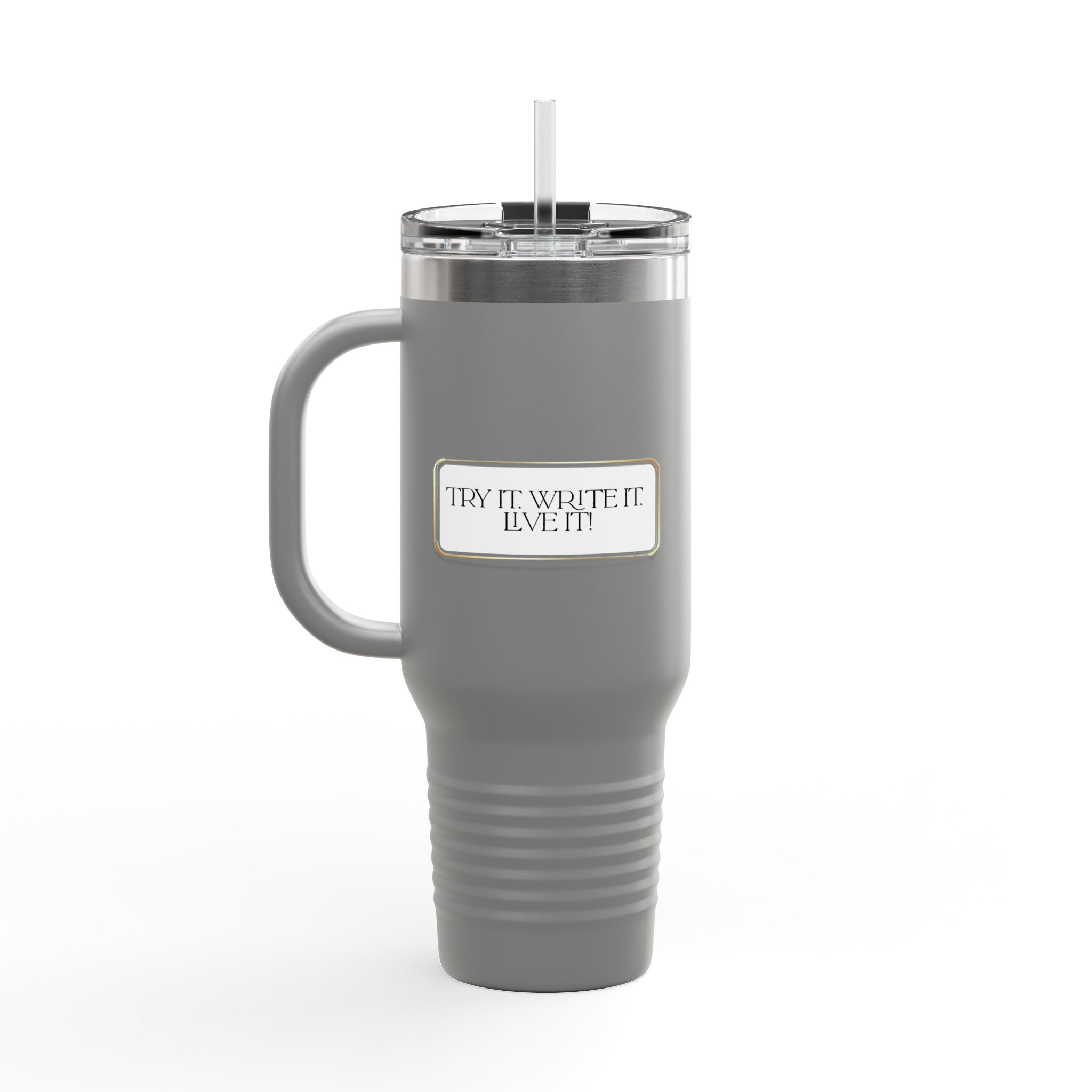 40oz Insulated Travel Mug — Tried, Tested, & True Grace