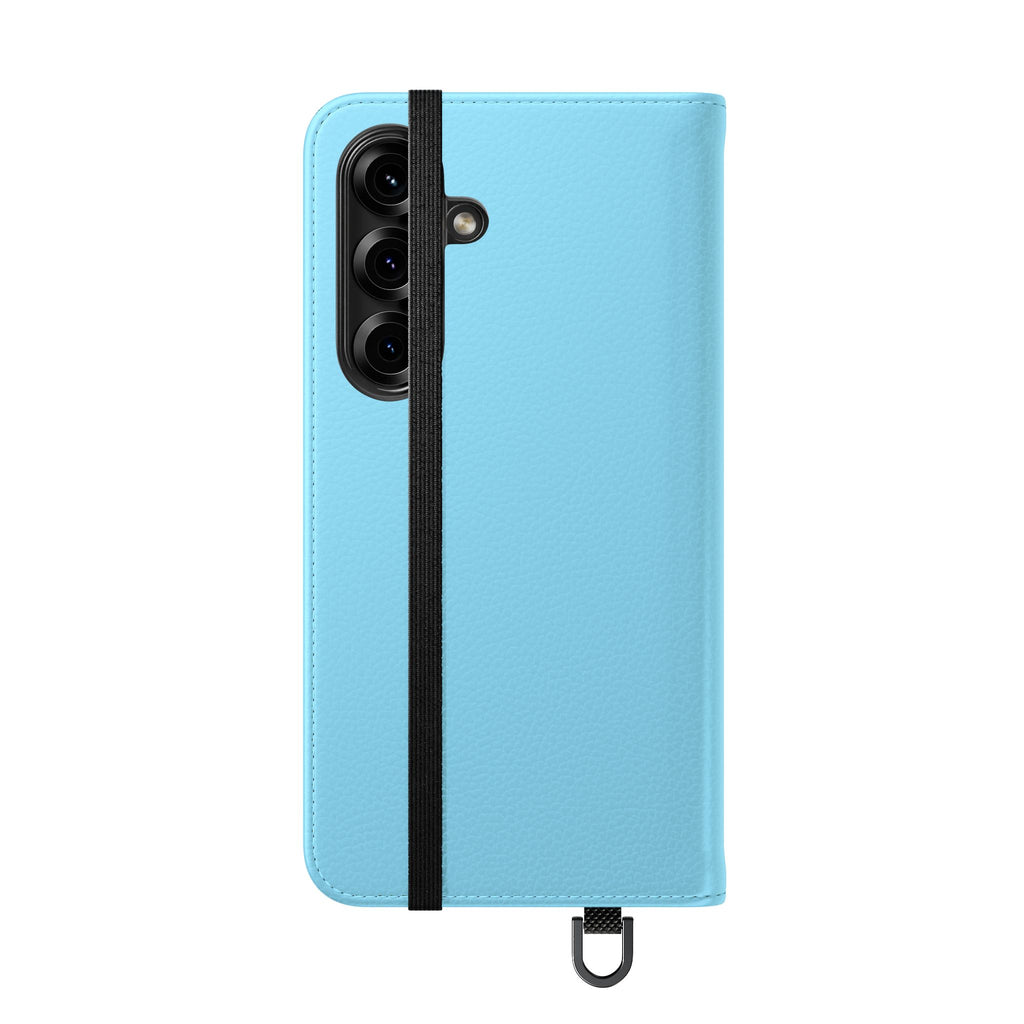 Blue 'theOlivetbee' Flip Phone Case