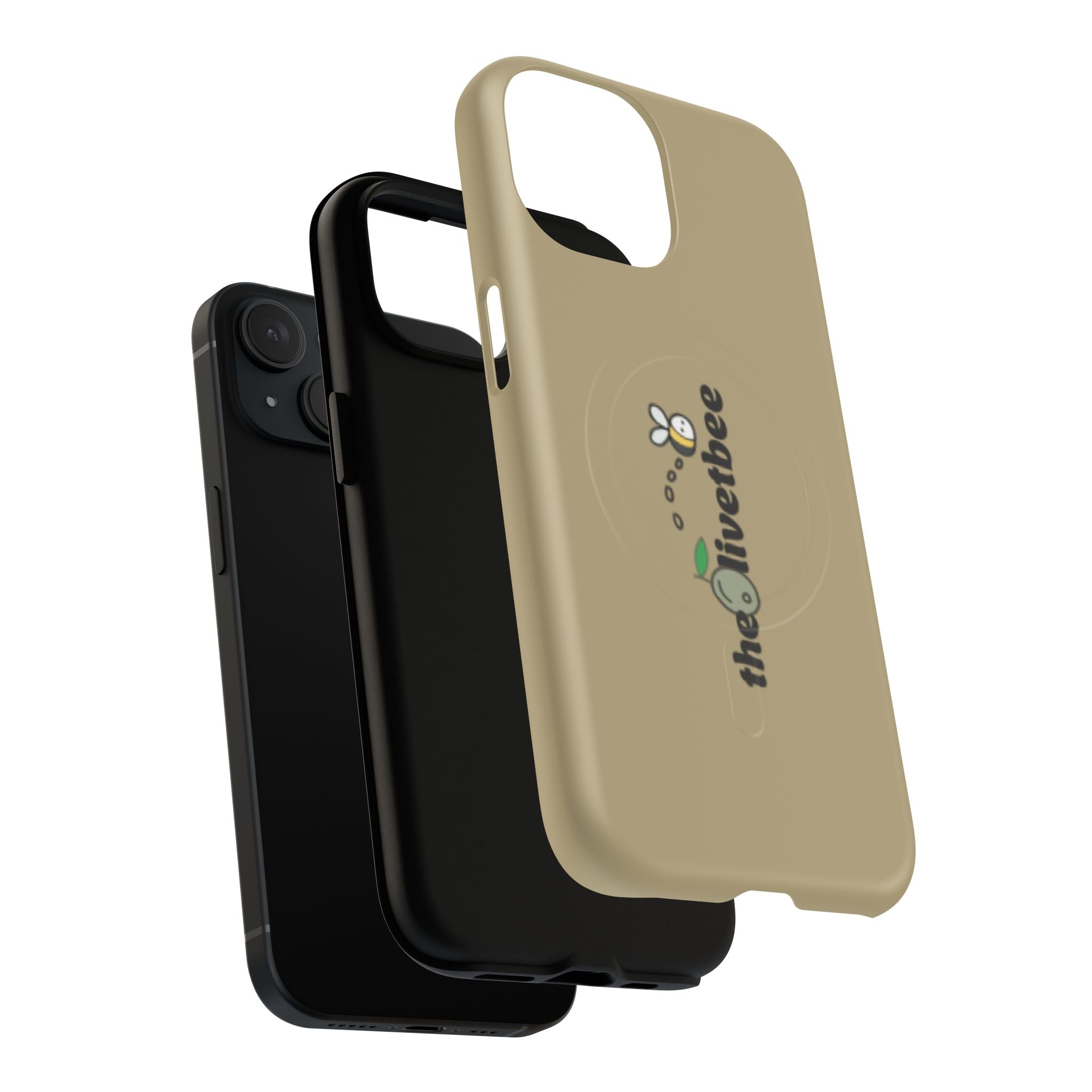 Tough Magnetic Phone Case — 'theOlivetbee' Protective iPhone Cover