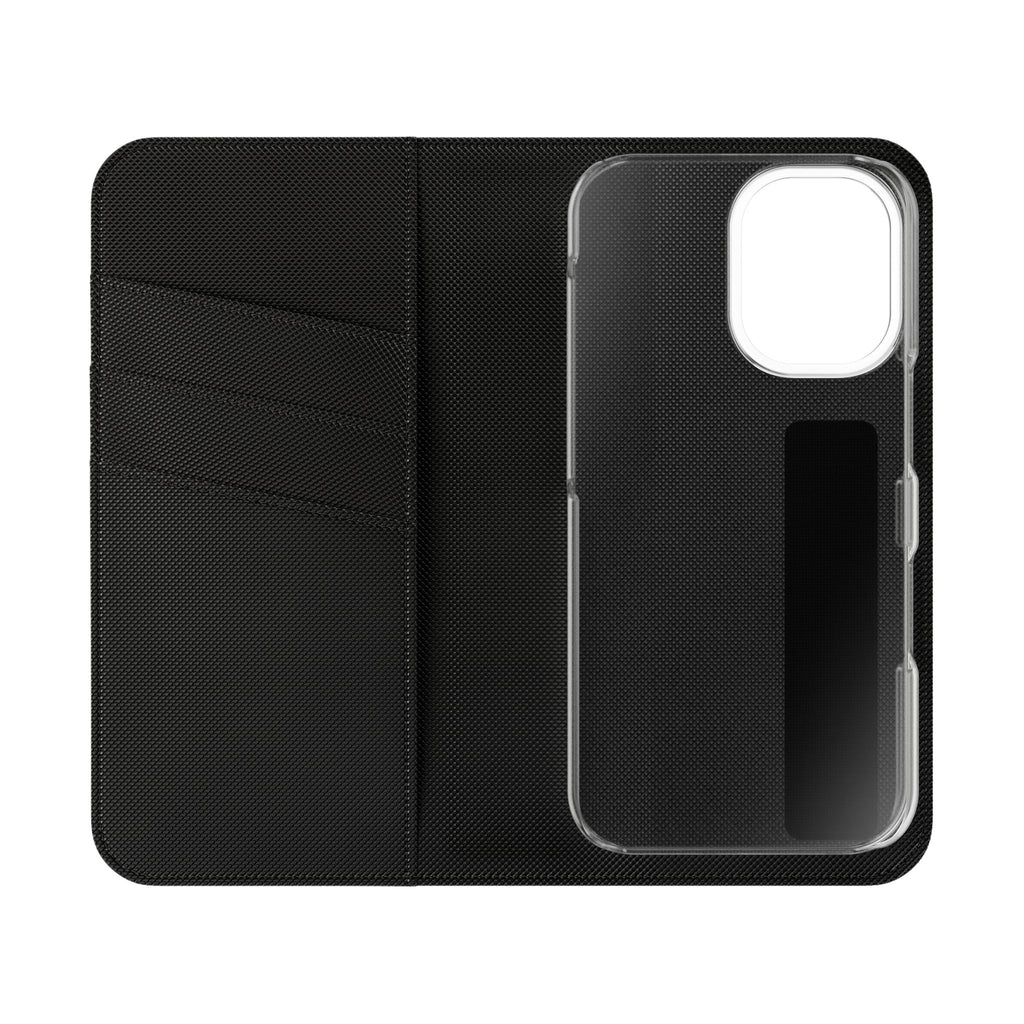 Pink Bee Logo Flip Phone Case — theOlivetbee Wallet Cover