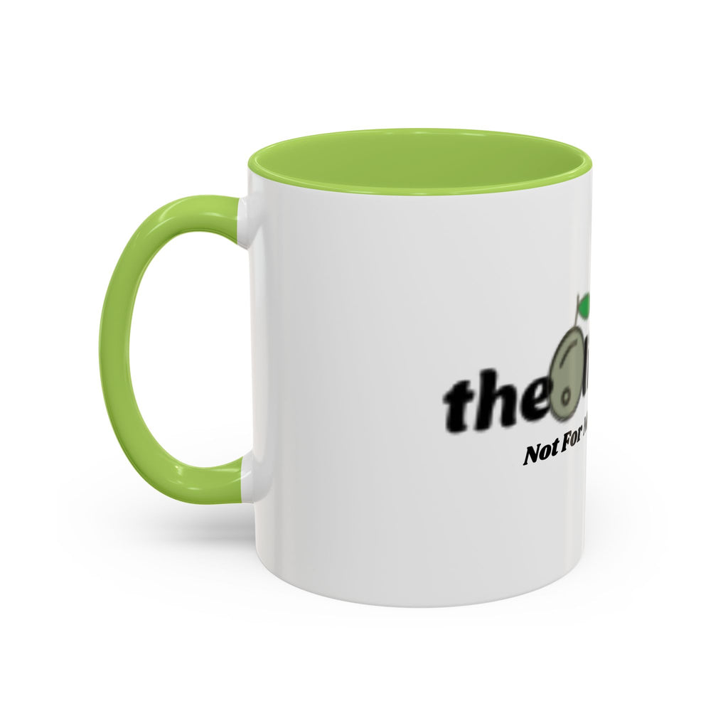 theOlivetbee Coffee Mug — "Not For Me, But For Him" Accent Ceramic Mug (11/15oz)