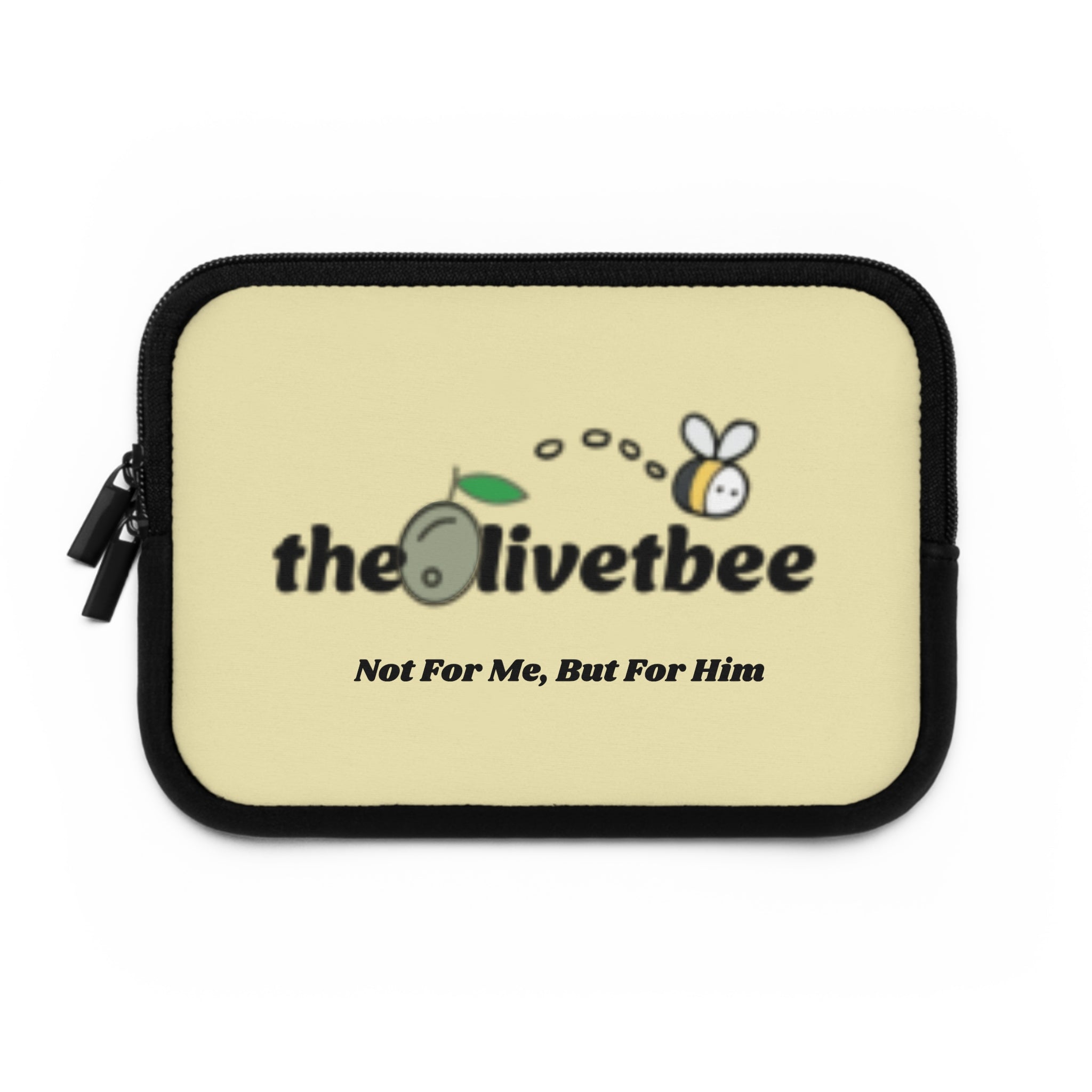 Laptop Sleeve - theOlivetbee "Not For Me, But For Him" Protective Case