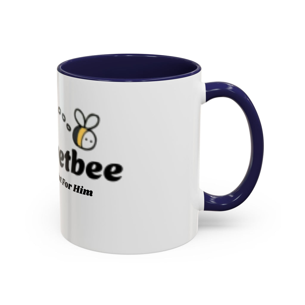 theOlivetbee Coffee Mug — "Not For Me, But For Him" Accent Ceramic Mug (11/15oz)
