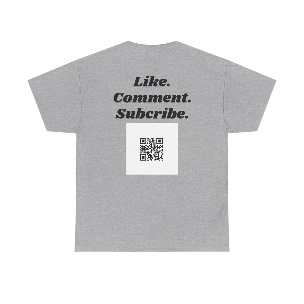 "theOlivetbee" Graphic Tee "Like. Comment. Subscribe."