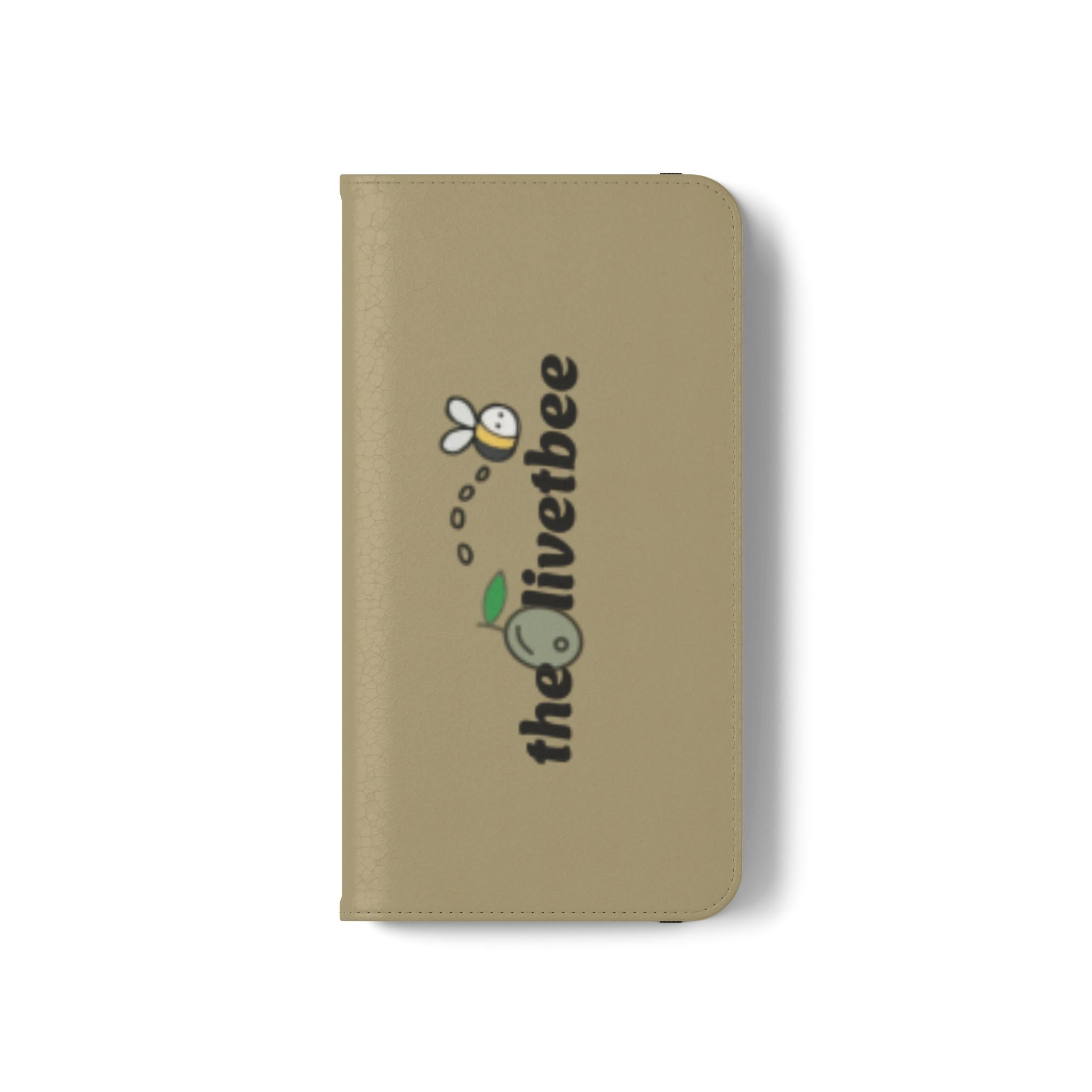Flip Case Phone Wallet — 'theOlivetbee' Logo Folio Cover with Card Slots