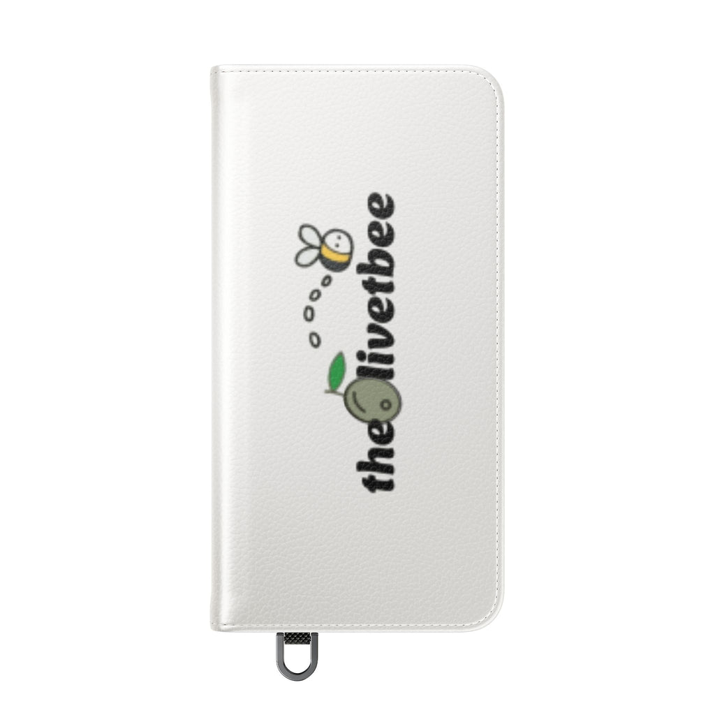 Flip Case Phone Wallet — 'theOlivetbee' Folio with Card Slots