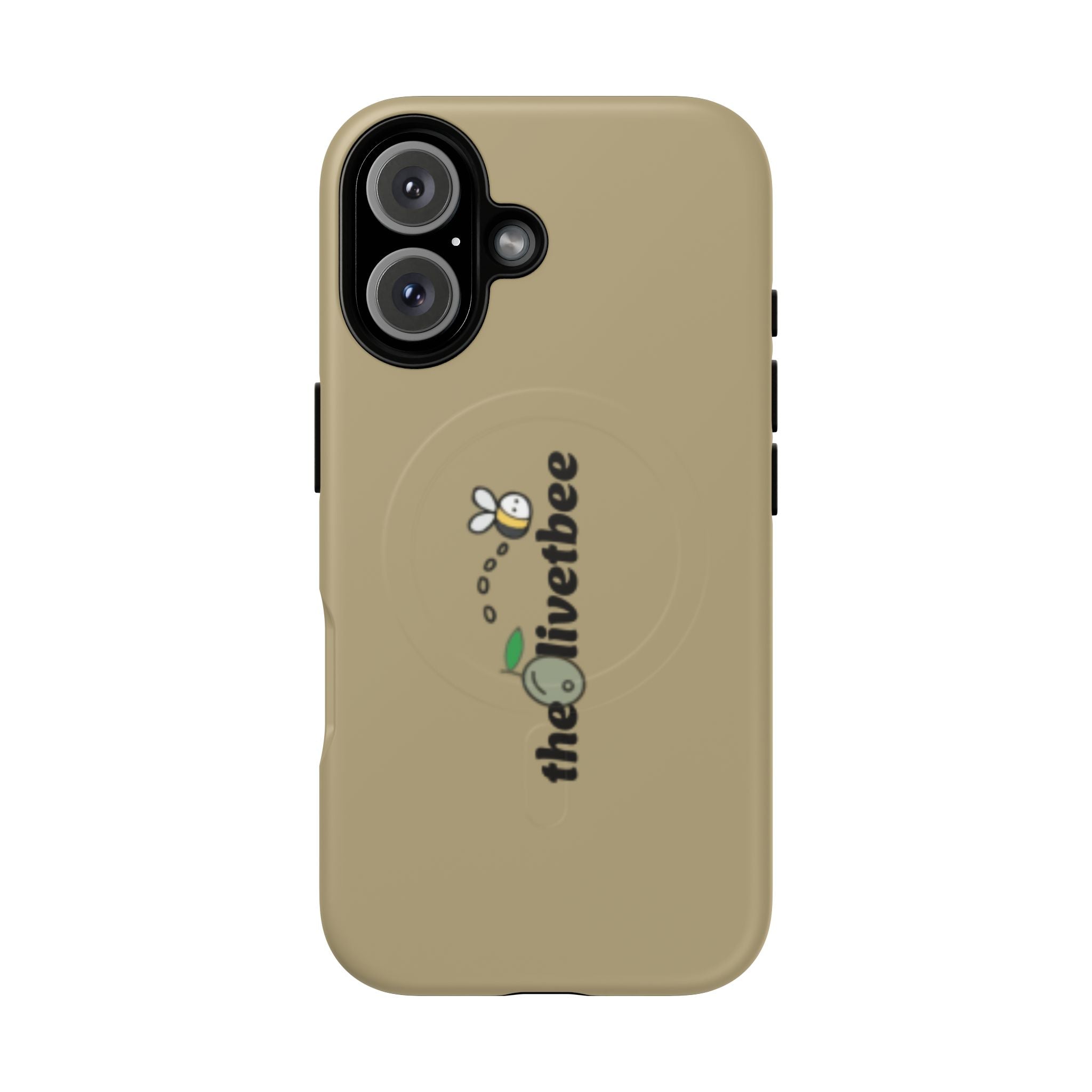 Tough Magnetic Phone Case — 'theOlivetbee' Protective iPhone Cover