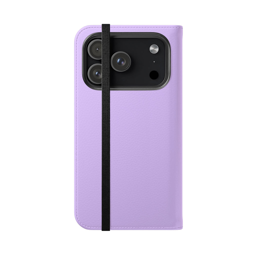 Lavender Flip Phone Case – “Tried, Tested, God’s Given Grace” Wallet Cover