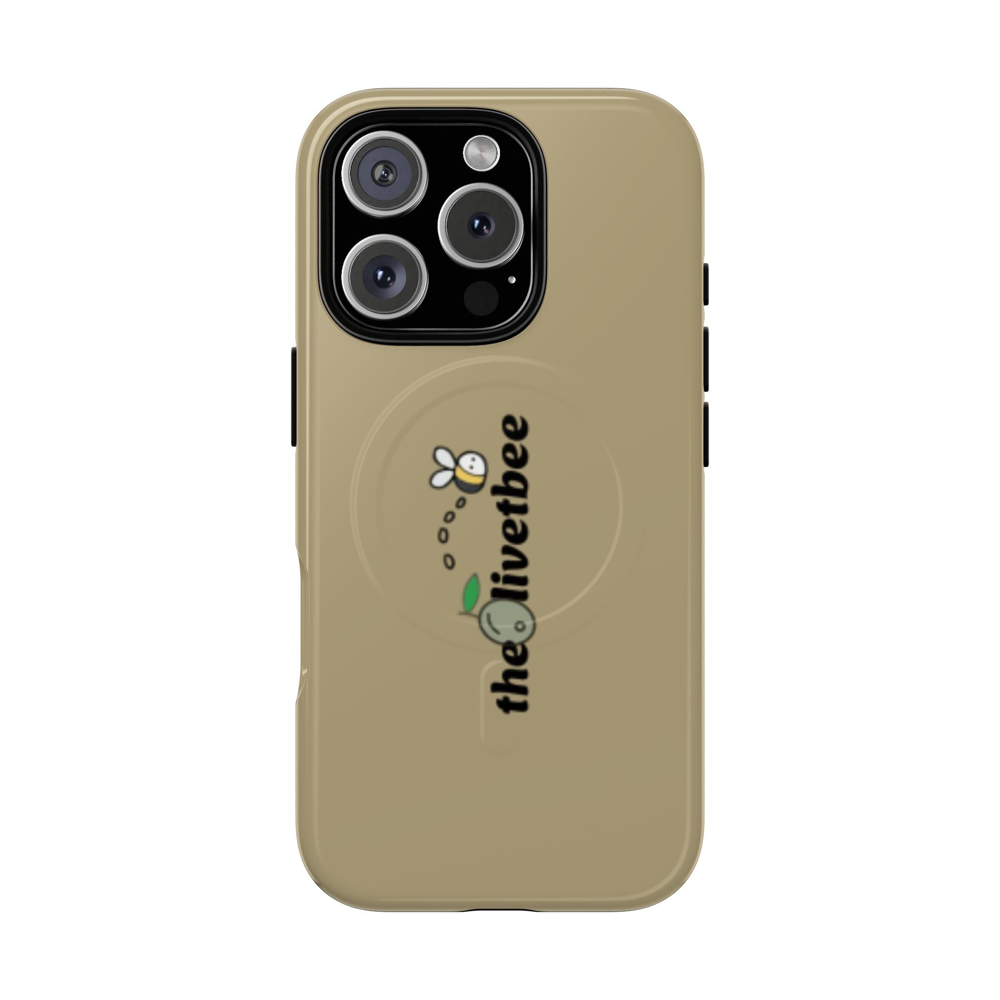 Tough Magnetic Phone Case — 'theOlivetbee' Protective iPhone Cover