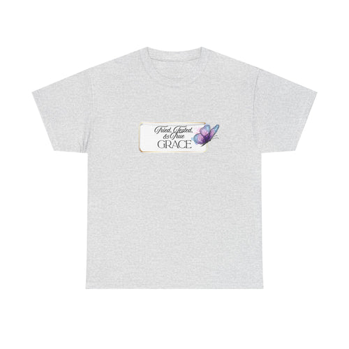 "Tried, Tested, & True Grace" book tee