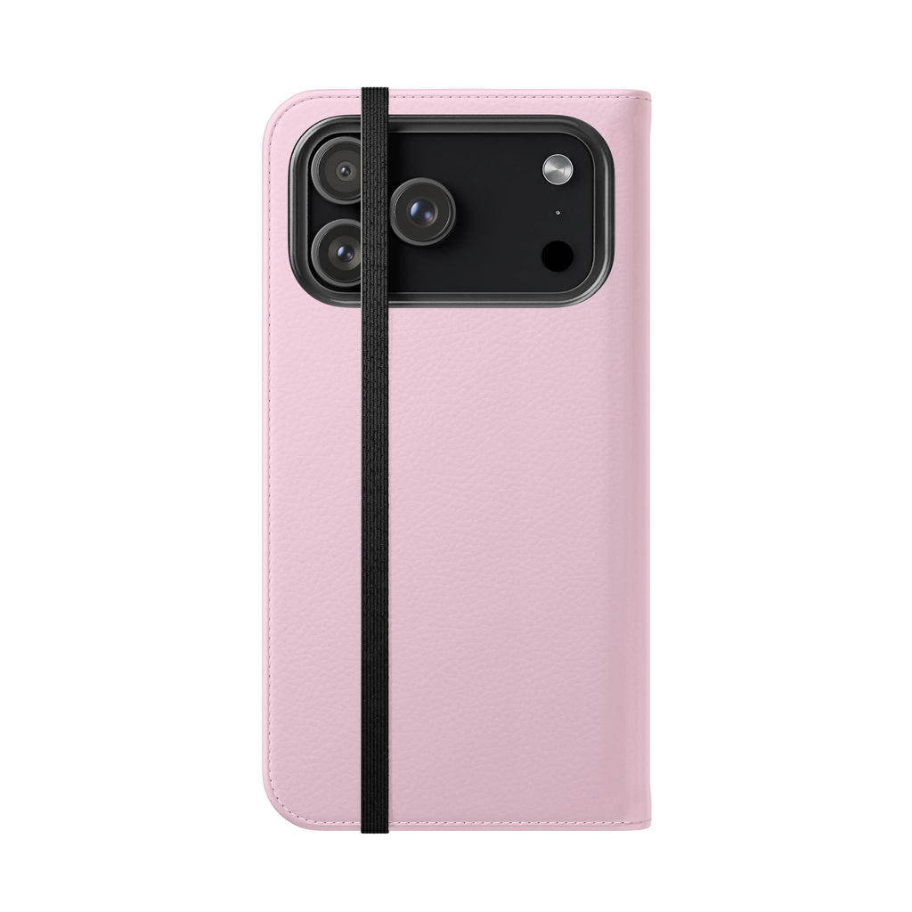 Pink Bee Logo Flip Phone Case — theOlivetbee Wallet Cover