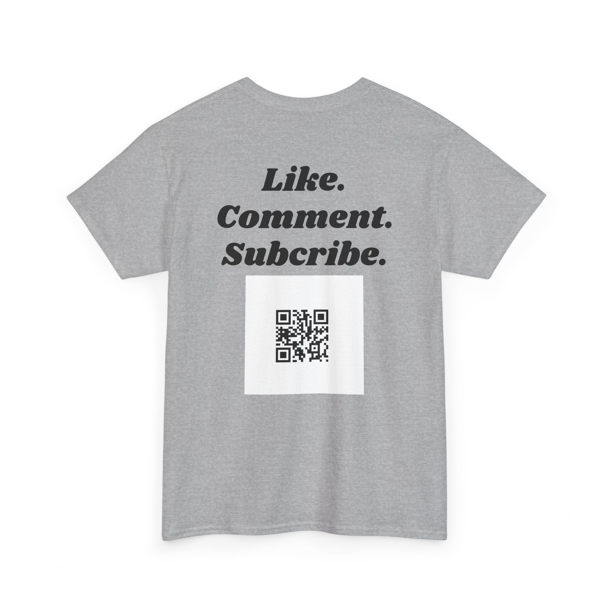 "theOlivetbee" Graphic Tee "Like. Comment. Subscribe."
