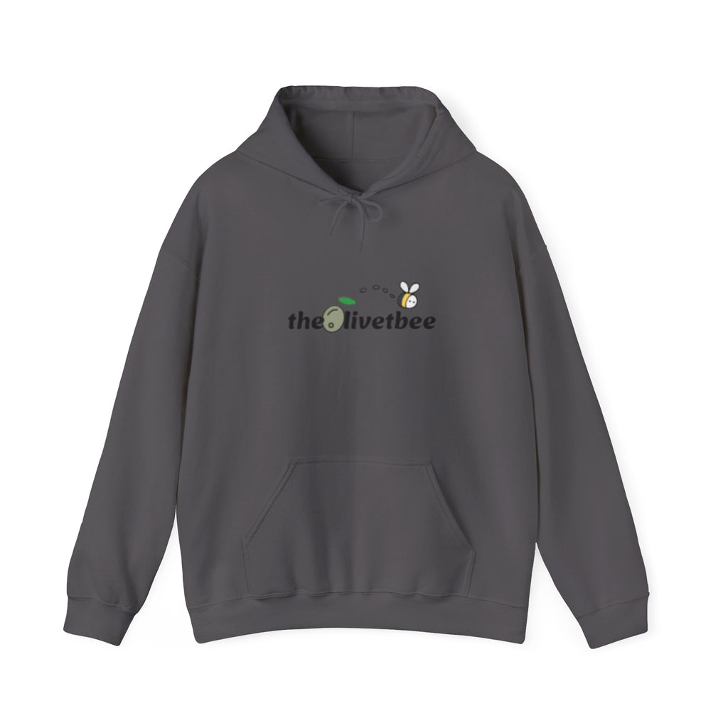 "theOlivetbee" hoodie | QR code back, Scan Me