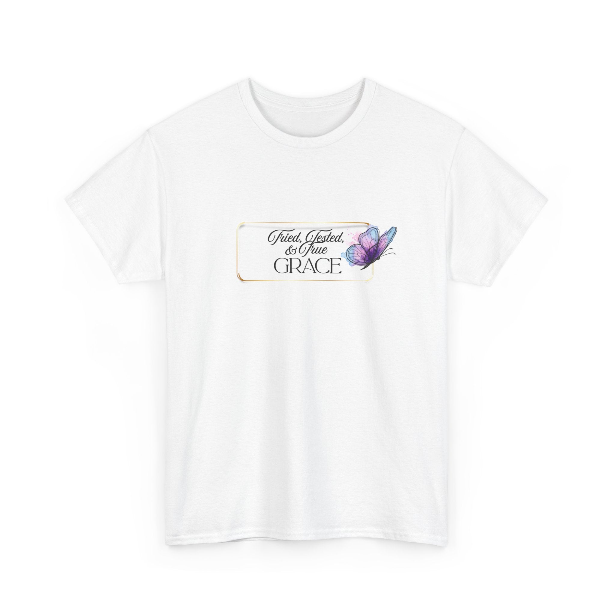 "Tried, Tested, & True Grace" book tee