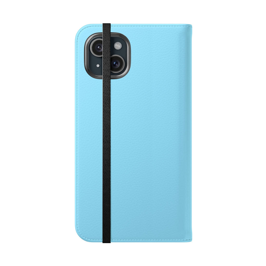 Blue 'theOlivetbee' Flip Phone Case