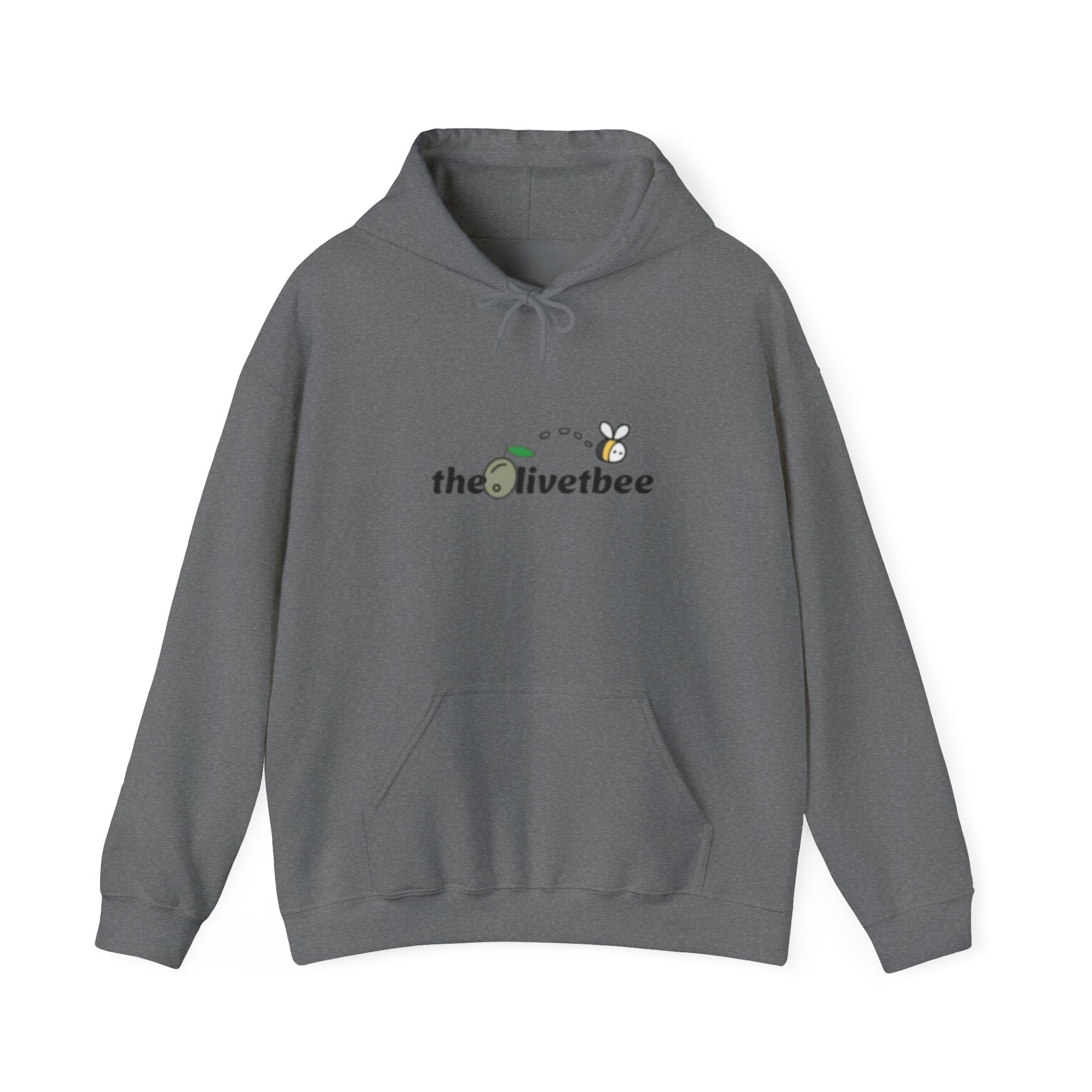 "theOlivetbee" hoodie | QR code back, Scan Me