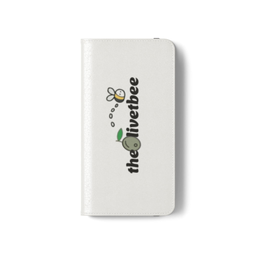 Flip Case Phone Wallet — 'theOlivetbee' Folio with Card Slots