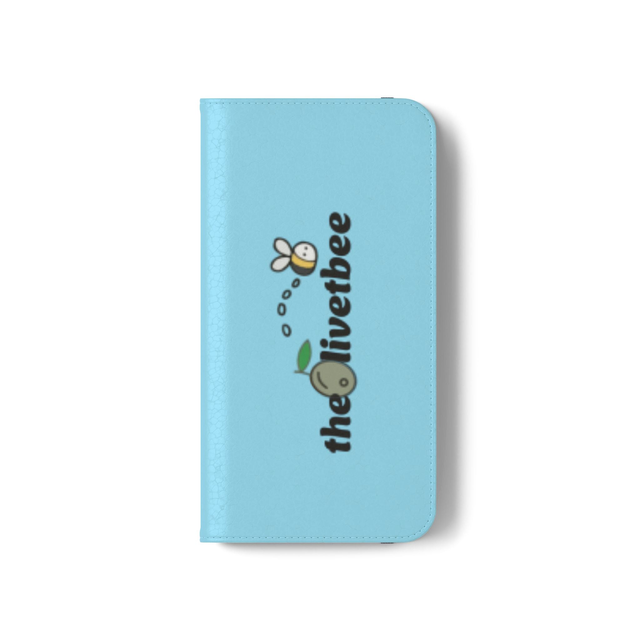 Blue 'theOlivetbee' Flip Phone Case