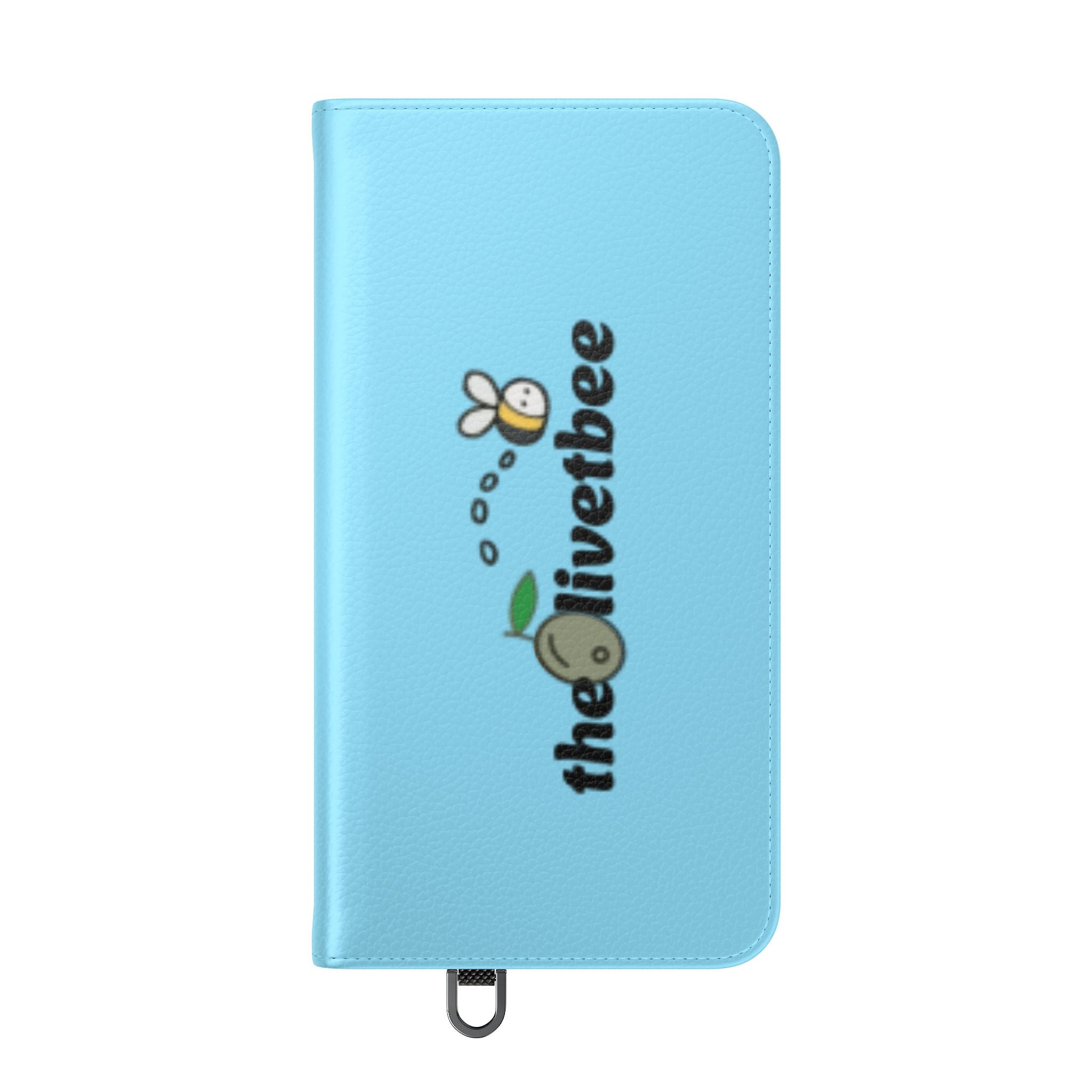 Blue 'theOlivetbee' Flip Phone Case