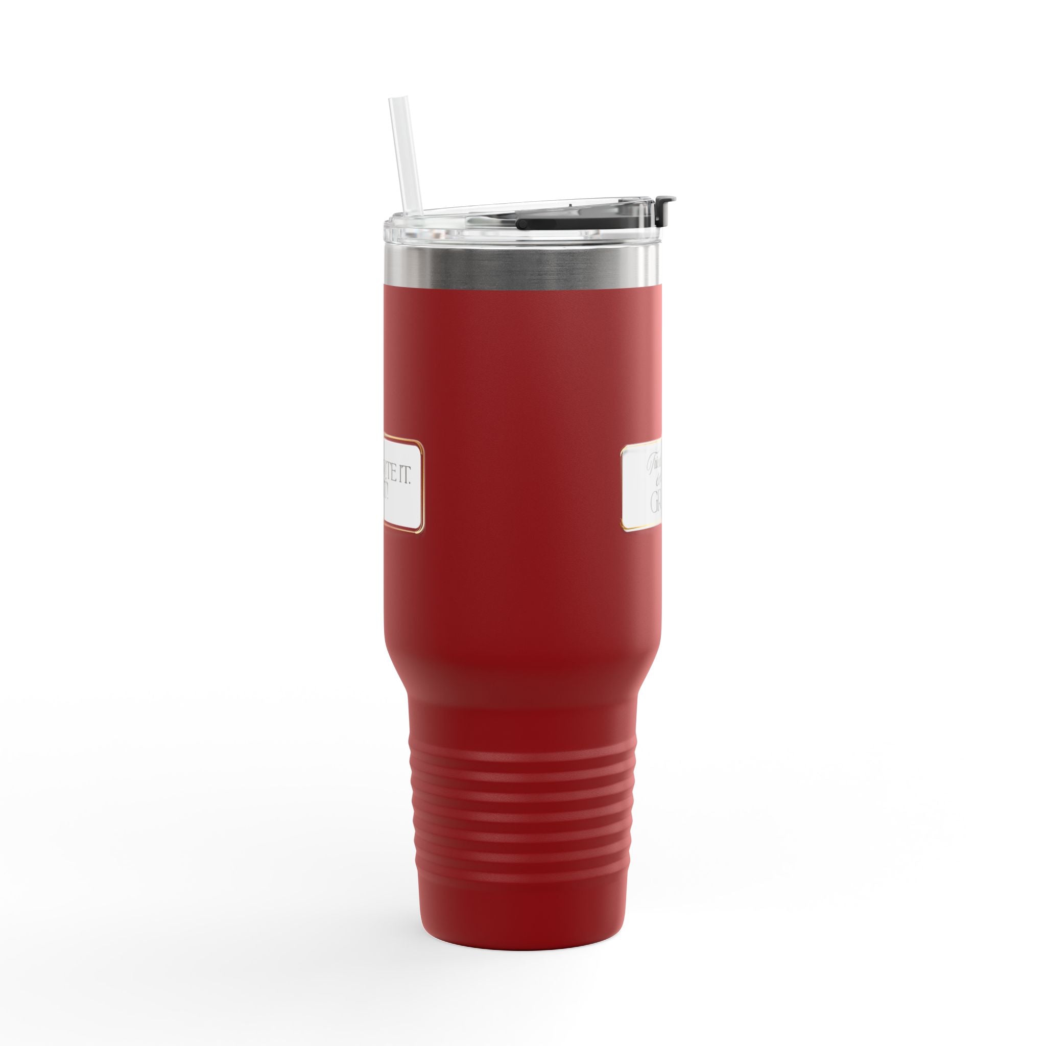 40oz Insulated Travel Mug — Tried, Tested, & True Grace