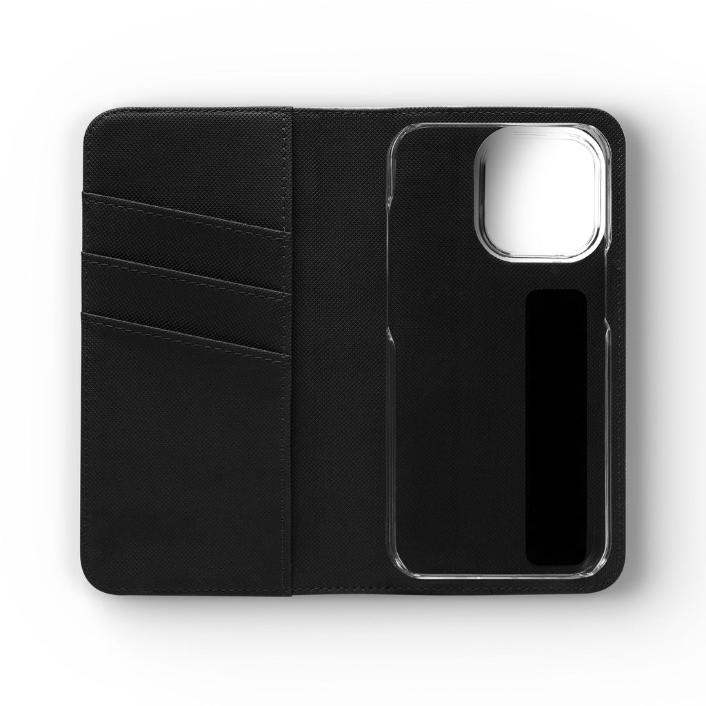 Pink Bee Logo Flip Phone Case — theOlivetbee Wallet Cover