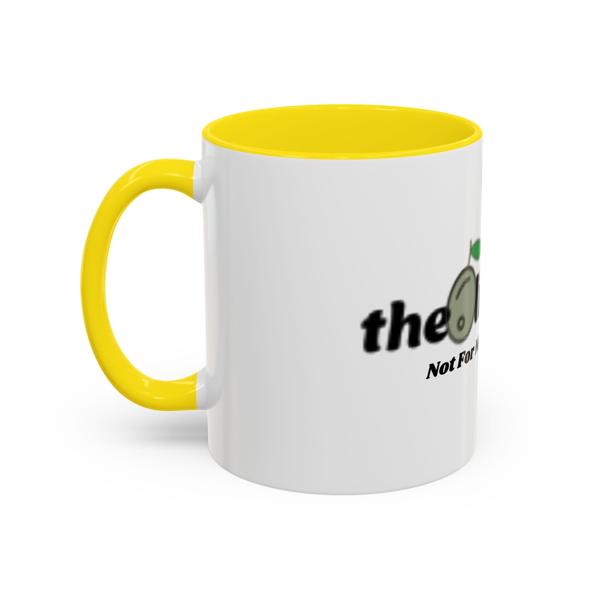 theOlivetbee Coffee Mug — "Not For Me, But For Him" Accent Ceramic Mug (11/15oz)
